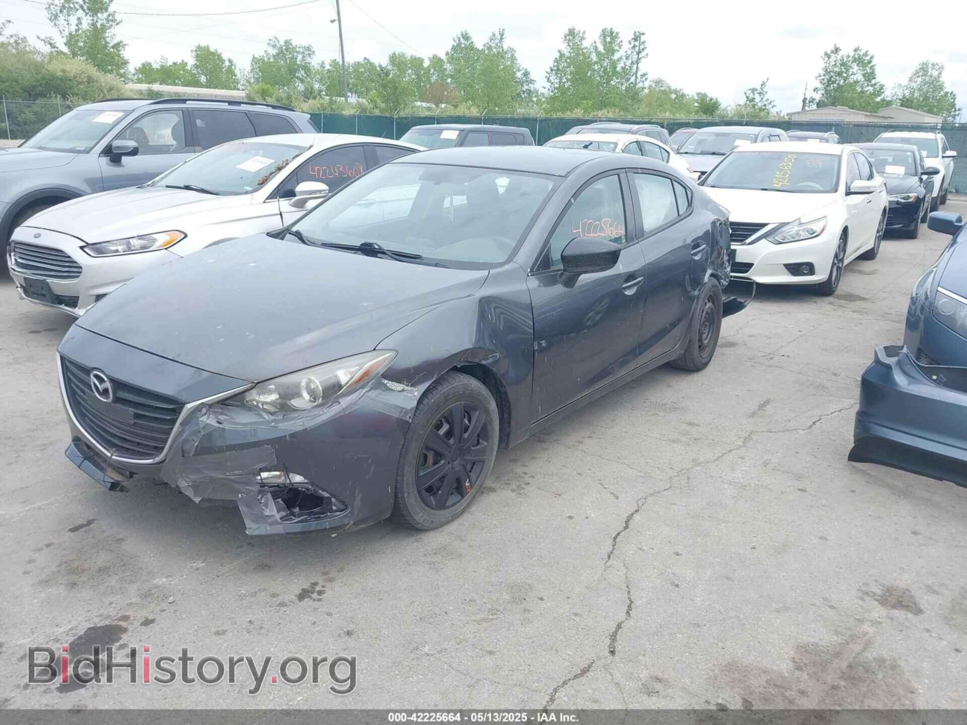 2014 MAZDA MAZDA3 - VIN: JM1BM1T72E1149166 - Фото 2