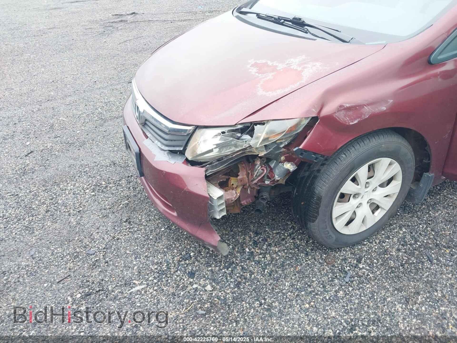 2012 HONDA CIVIC - VIN: 2HGFB2F55CH600274 - Фото 6