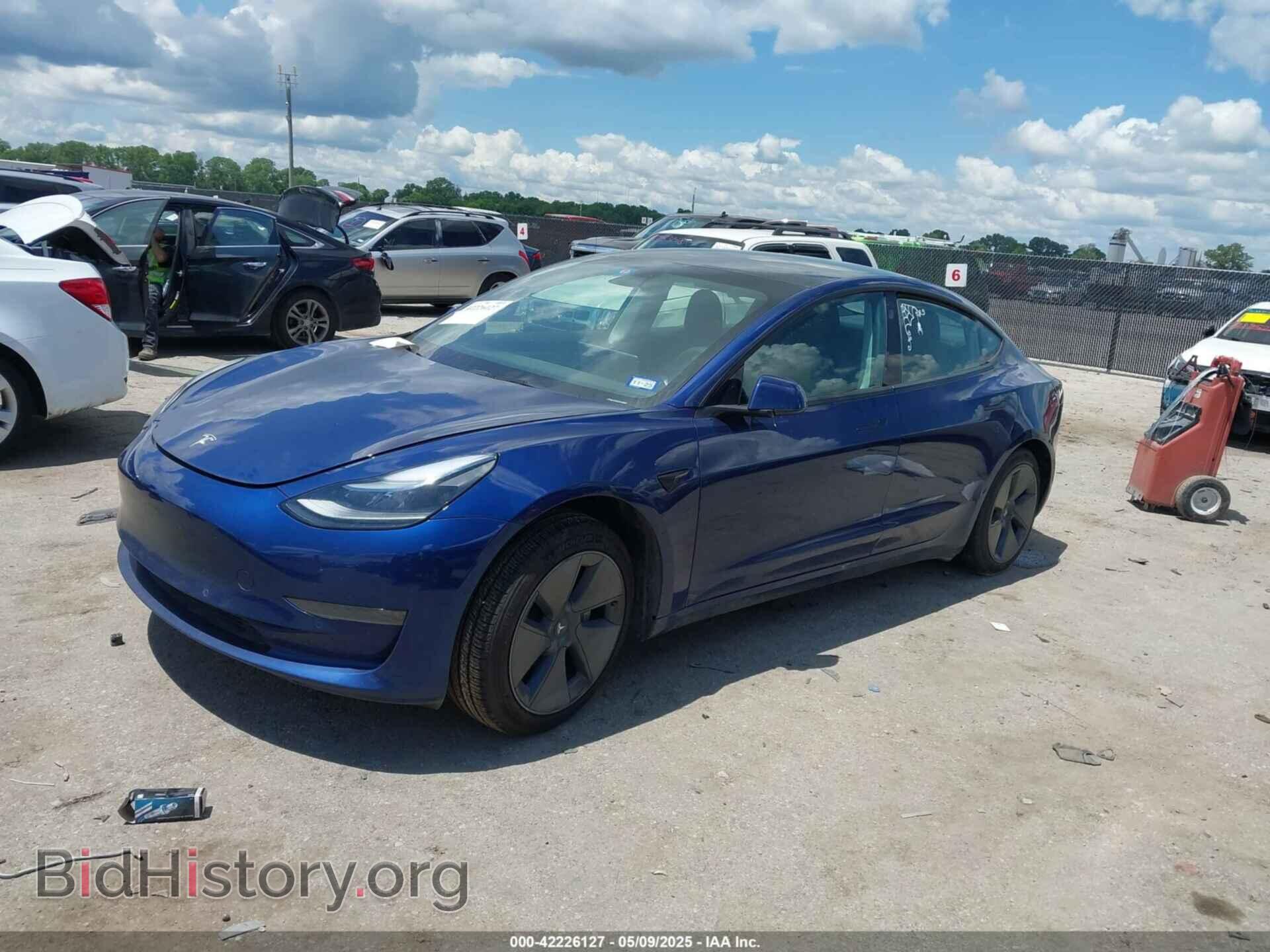 2021 TESLA MODEL 3 - VIN: 5YJ3E1EAXMF098855 - Фото 2