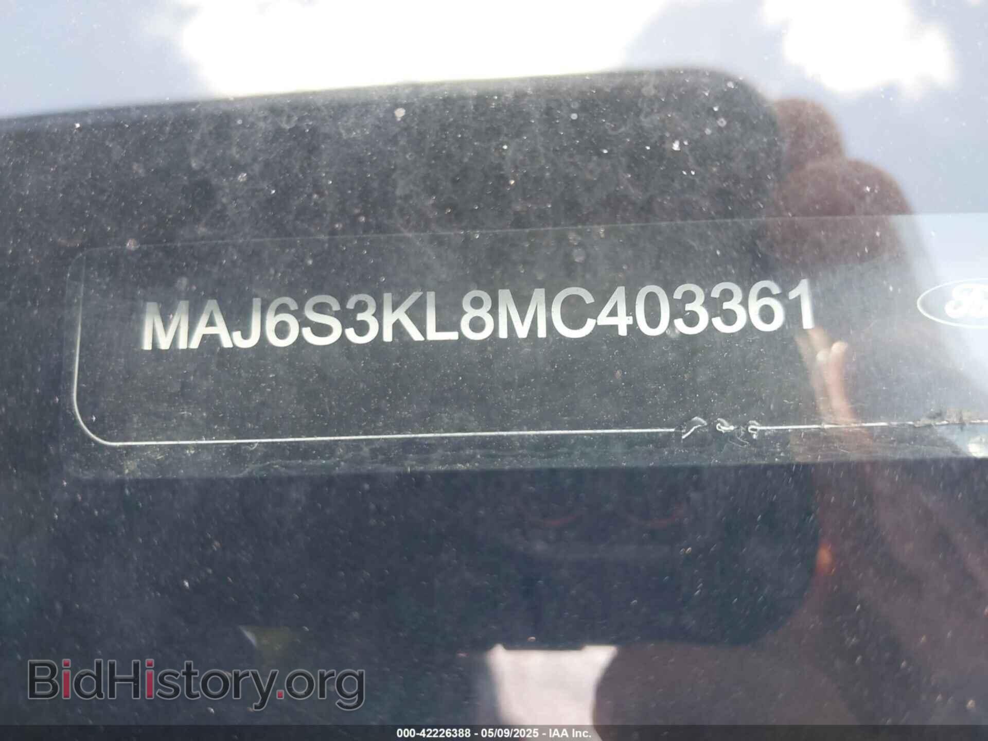 2021 FORD ECOSPORT - VIN: MAJ6S3KL8MC403361 - Фото 9