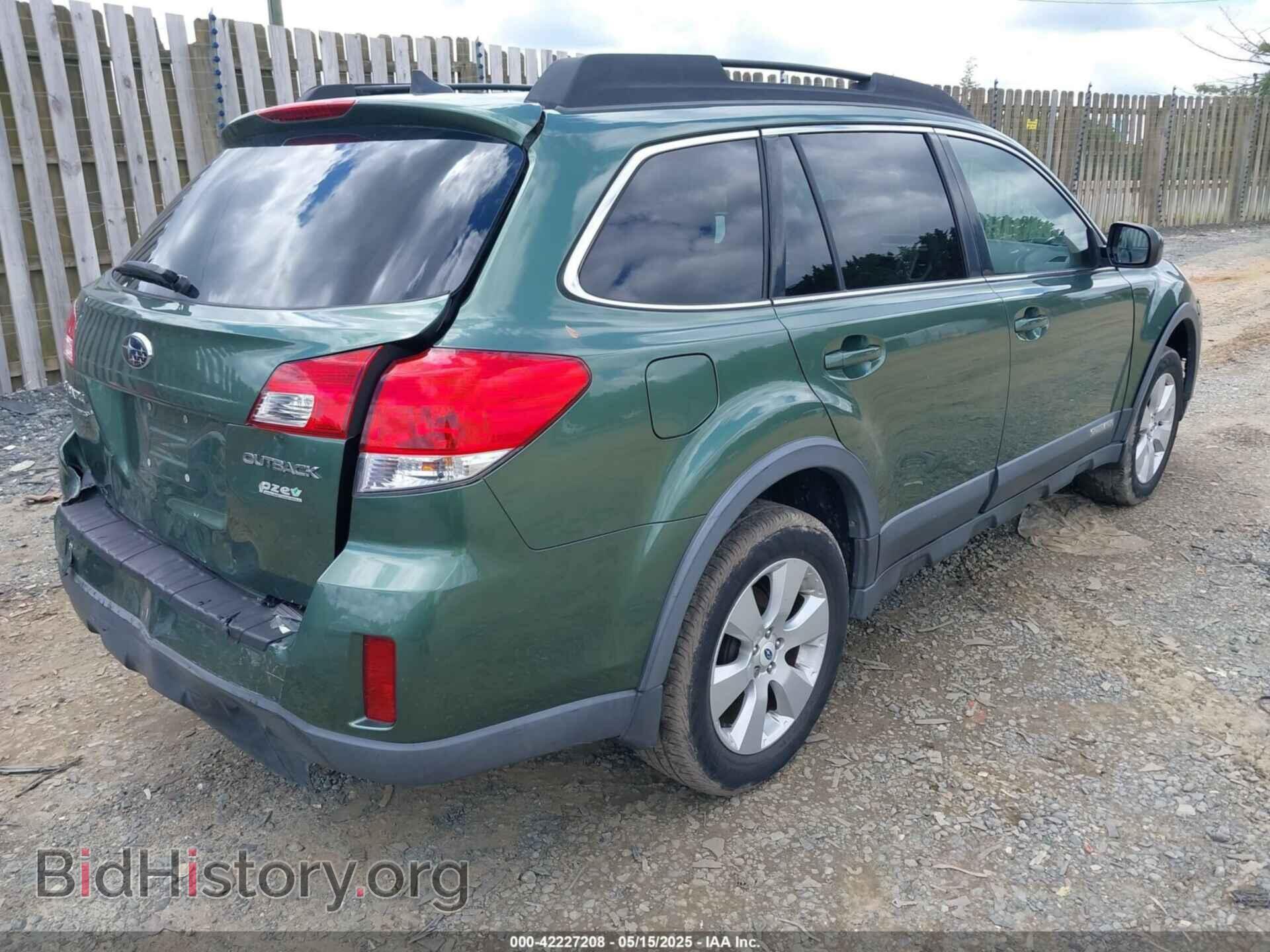 2012 SUBARU OUTBACK - VIN: 4S4BRBKC4C3294891 - Фото 4