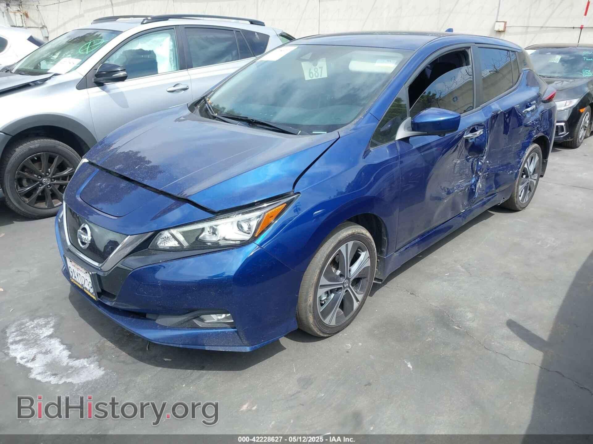 2022 NISSAN LEAF - VIN: 1N4BZ1CV7NC560749 - Фото 2