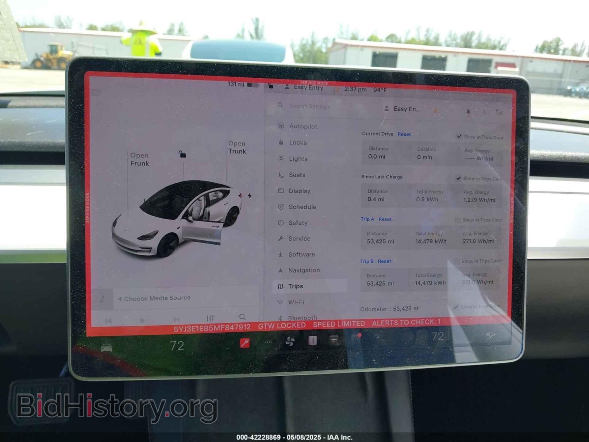 2021 TESLA MODEL 3 - VIN: 5YJ3E1EB5MF847912 - Фото 7
