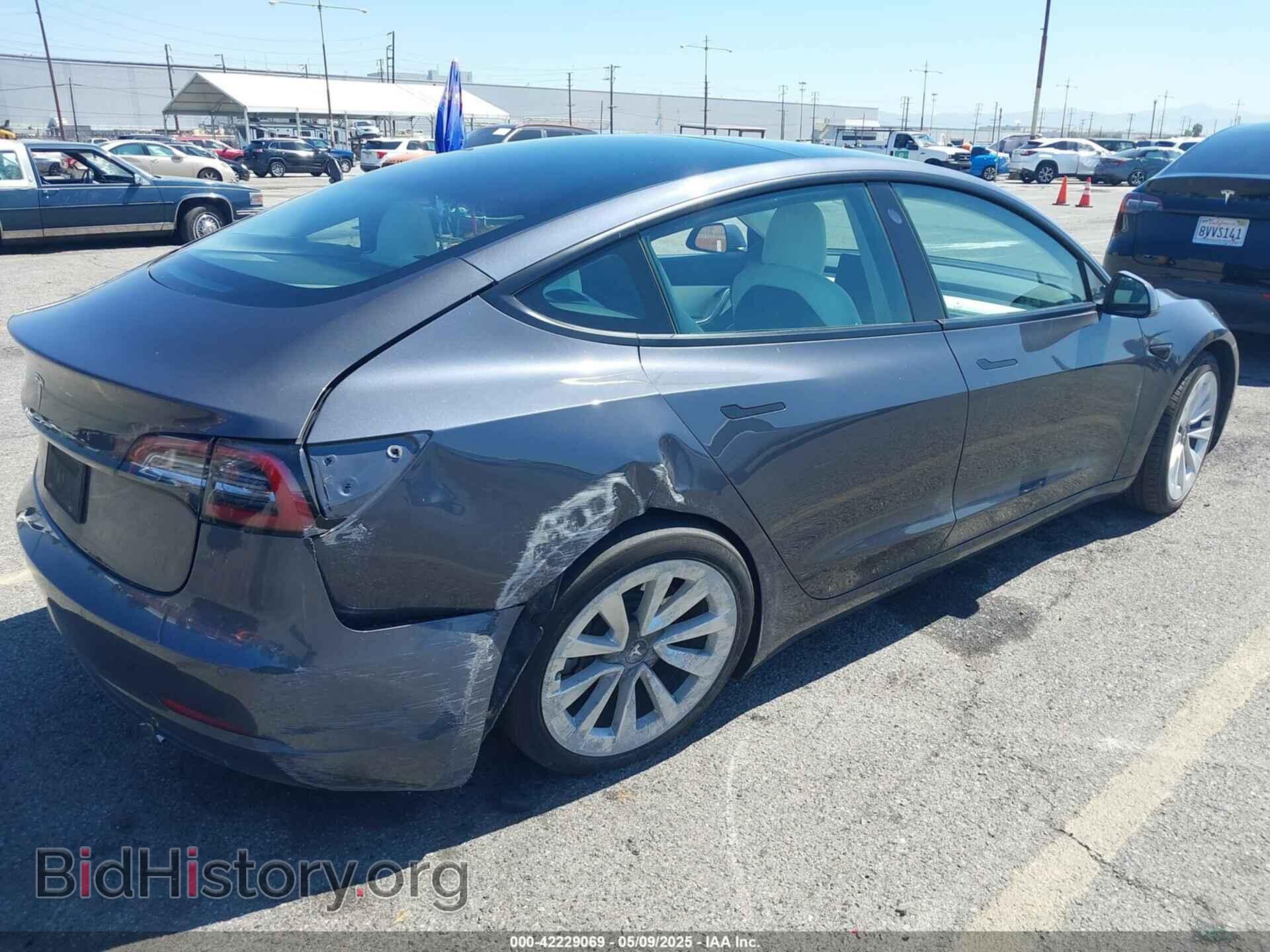 2021 TESLA MODEL 3 - VIN: 5YJ3E1EA0MF908736 - Фото 4