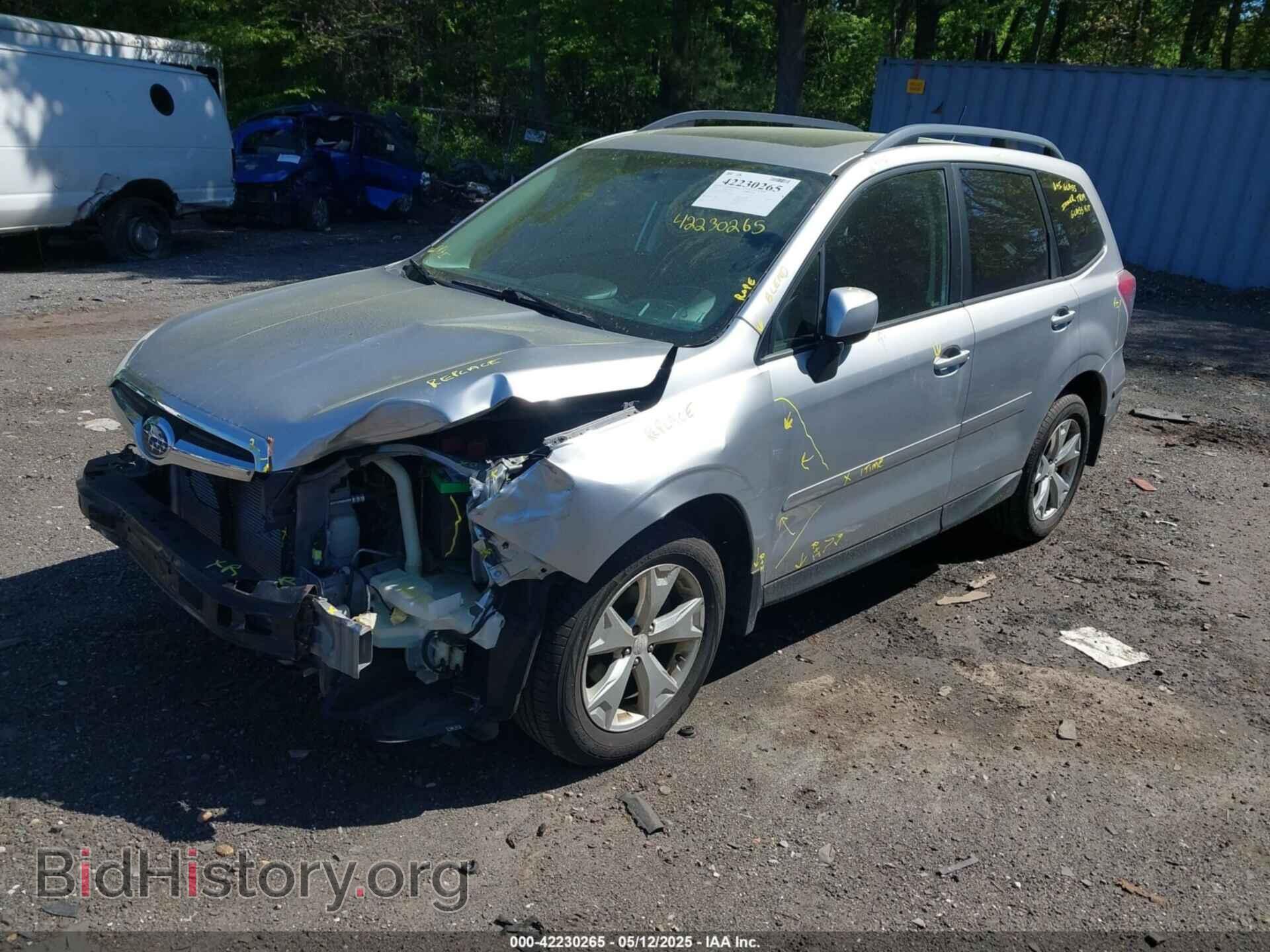 2014 SUBARU FORESTER - VIN: JF2SJAEC7EH506210 - Фото 2