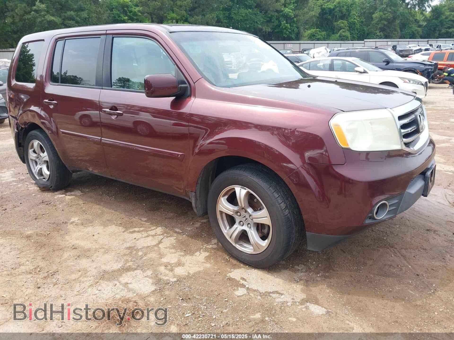 Фотография 5FNYF3H48DB039596 - HONDA PILOT 2013