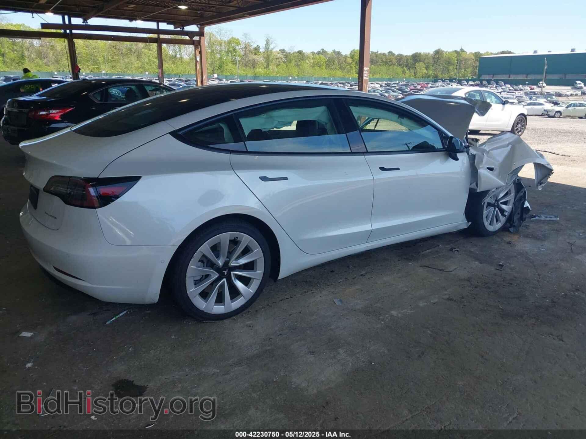 2022 TESLA MODEL 3 - VIN: 5YJ3E1EB1NF192570 - Фото 4