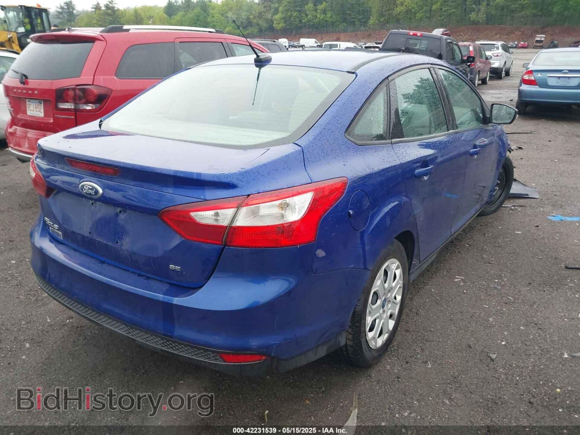 2012 FORD FOCUS - VIN: 1FAHP3F23CL345654 - Фото 4