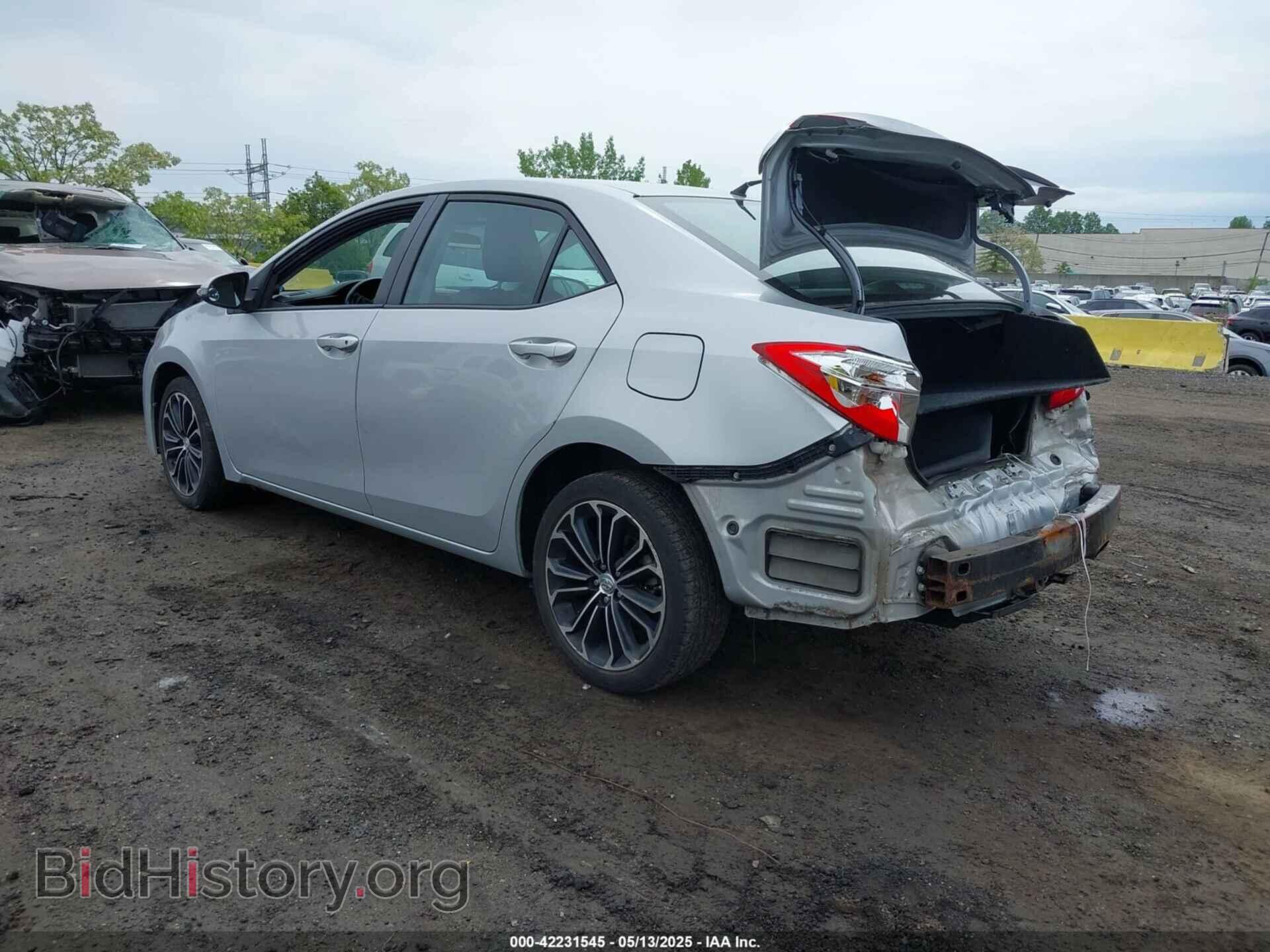 2014 TOYOTA COROLLA - VIN: 2T1BURHE6EC143369 - Фото 3