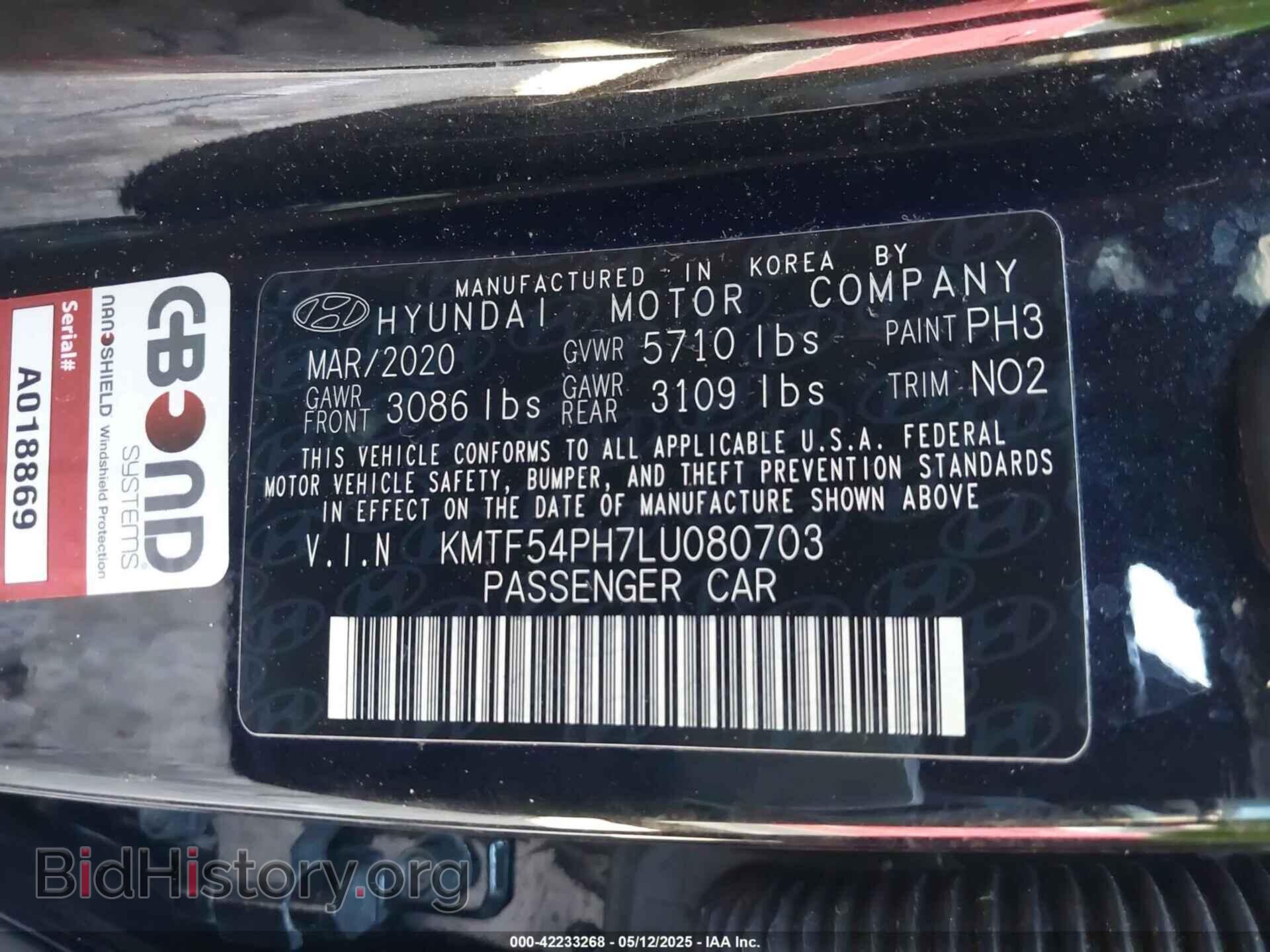2020 GENESIS G90 - VIN: KMTF54PH7LU080703 - Фото 9