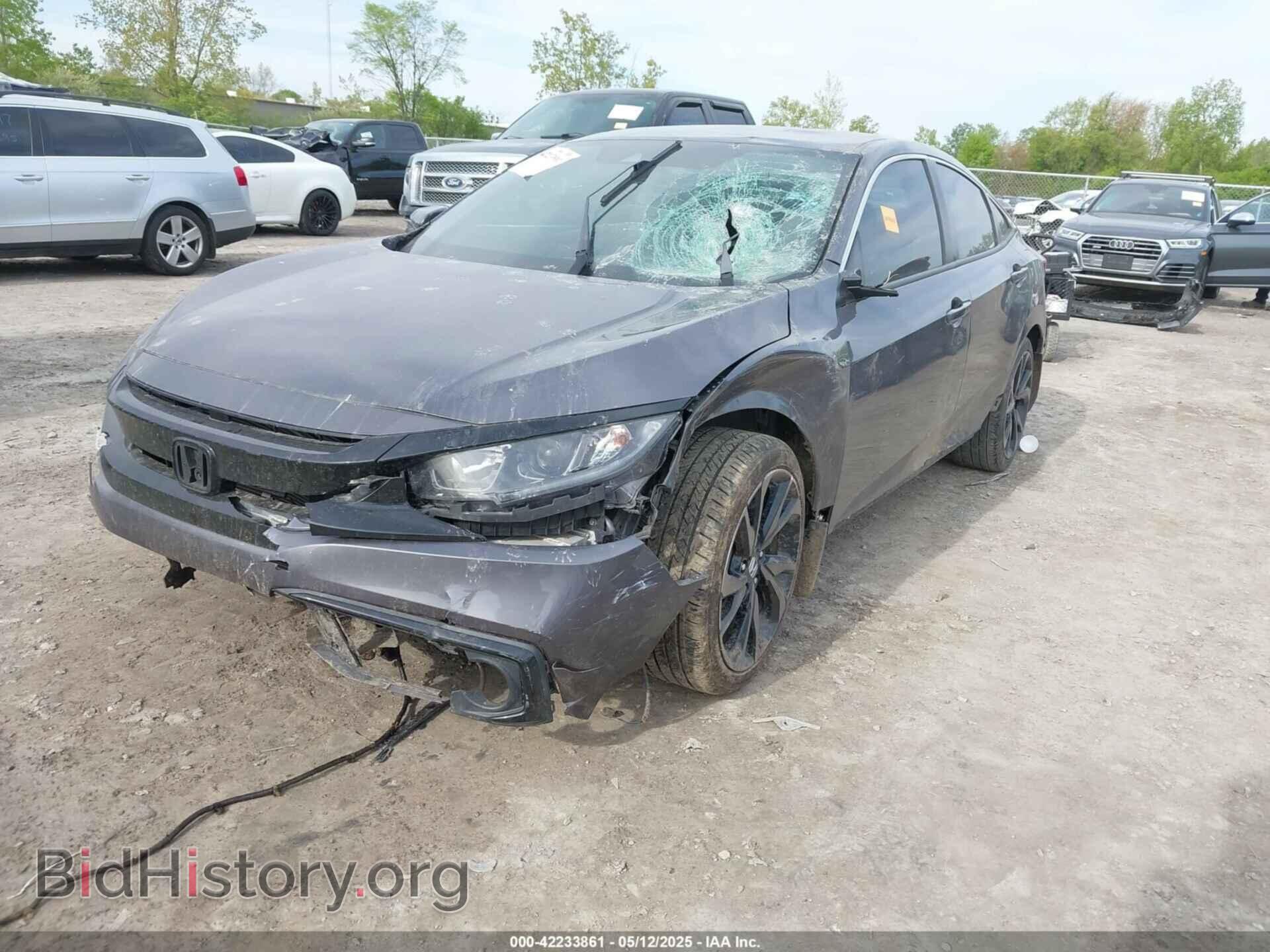 2019 HONDA CIVIC - VIN: 2HGFC2F86KH513988 - Фото 2