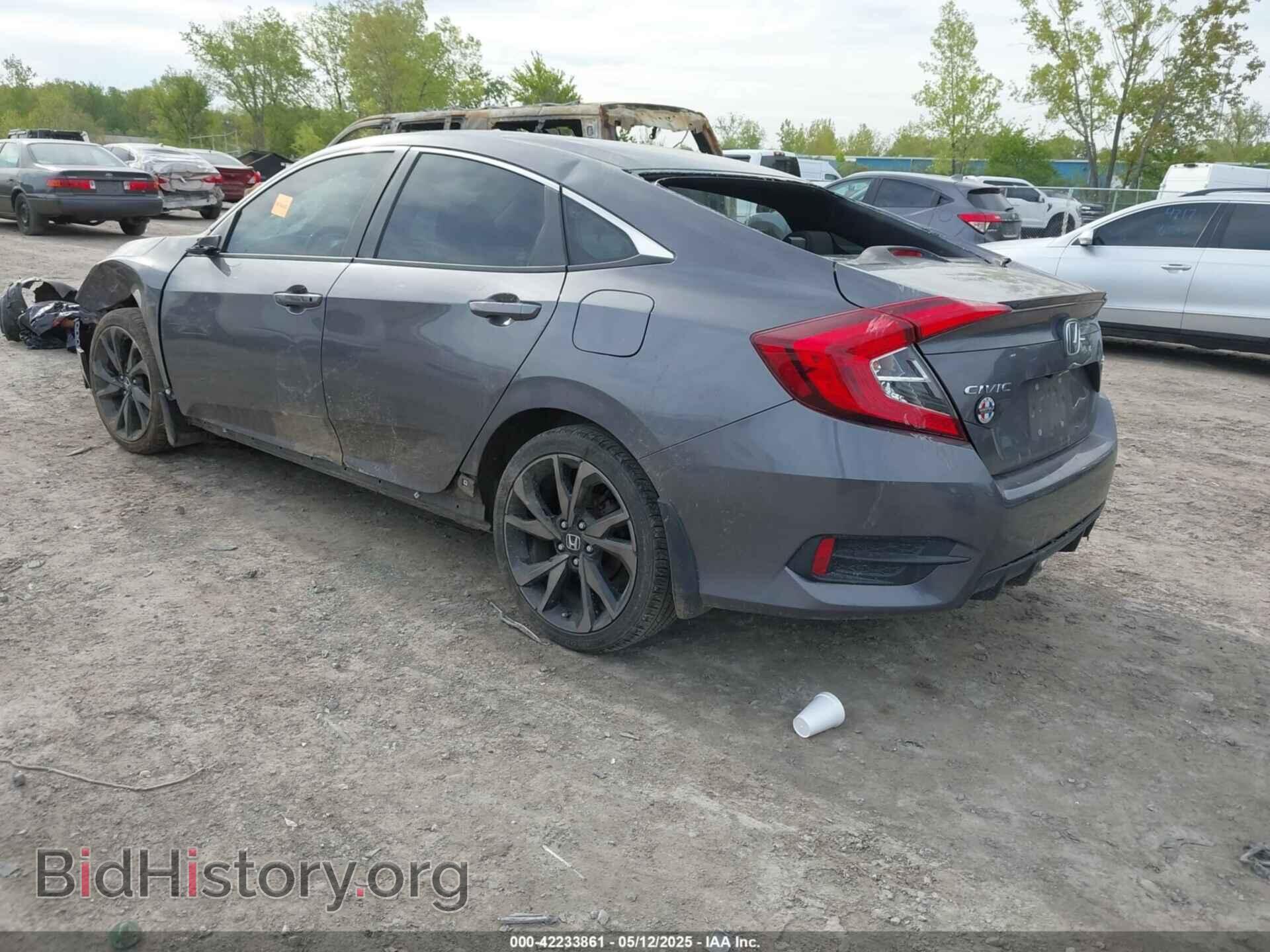 2019 HONDA CIVIC - VIN: 2HGFC2F86KH513988 - Фото 3