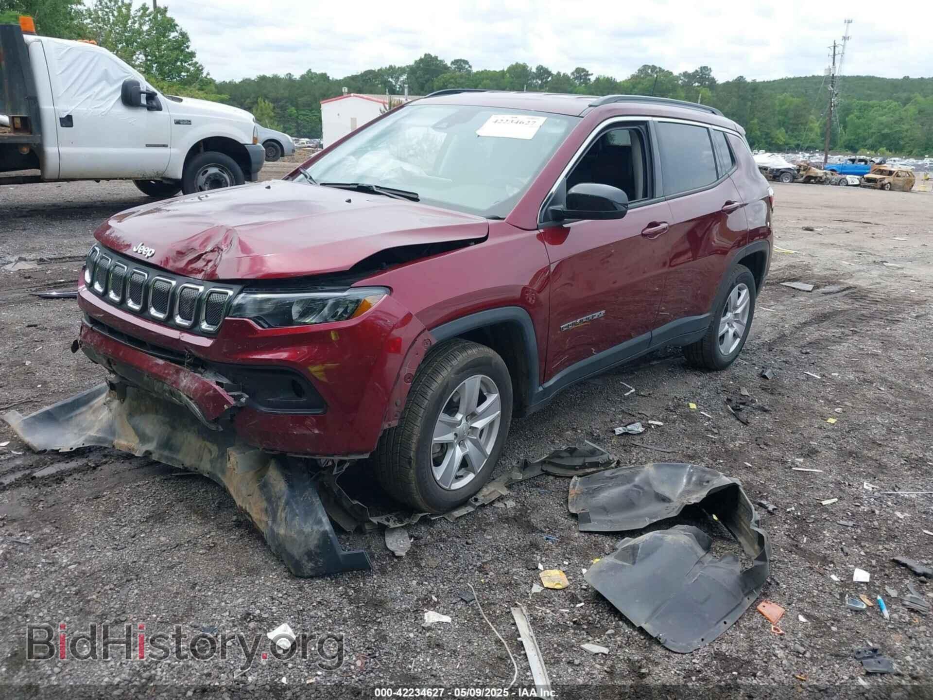 2022 JEEP COMPASS - VIN: 3C4NJCBB9NT202123 - Фото 2