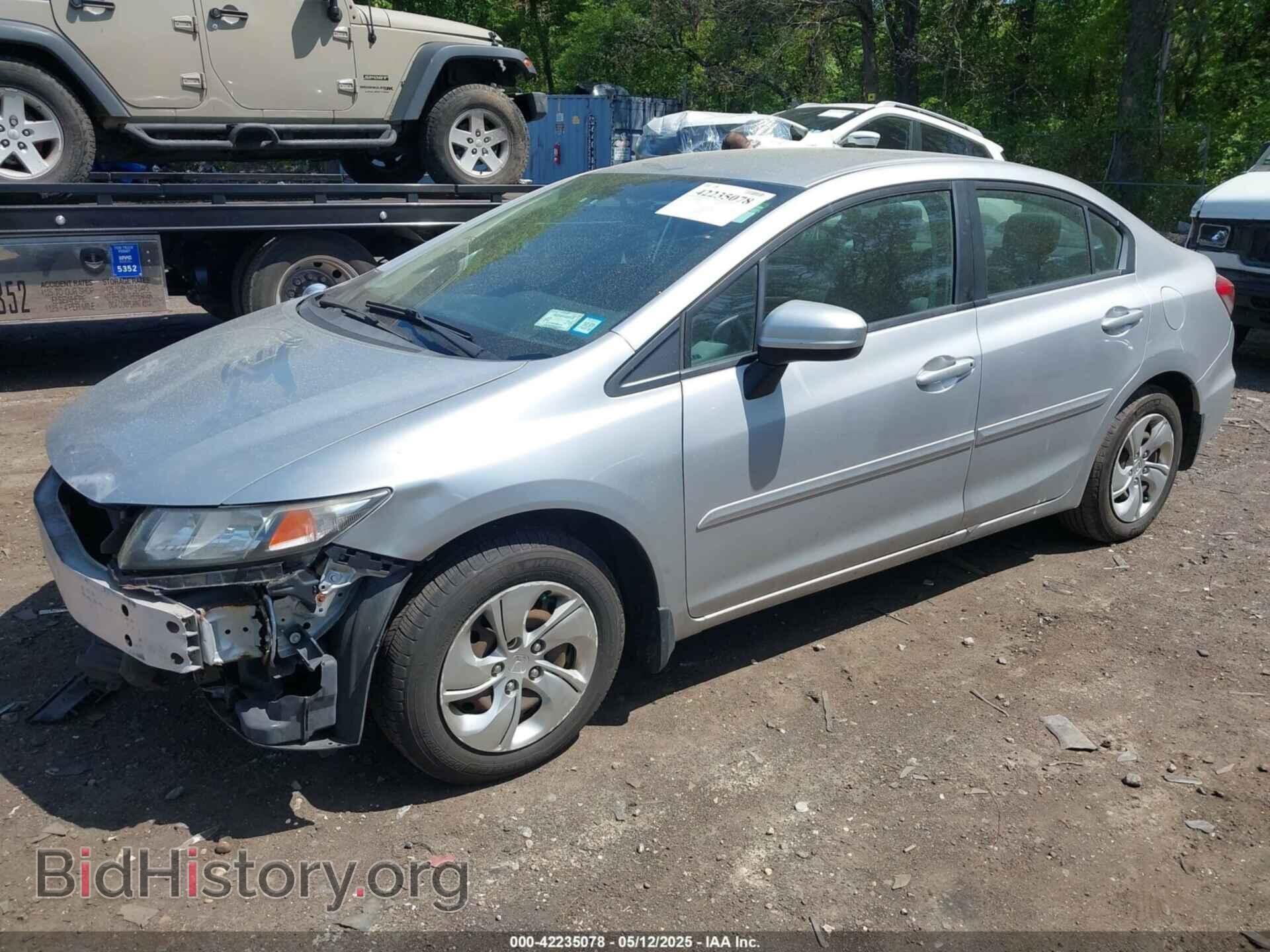 2014 HONDA CIVIC - VIN: 19XFB2F55EE261724 - Фото 2