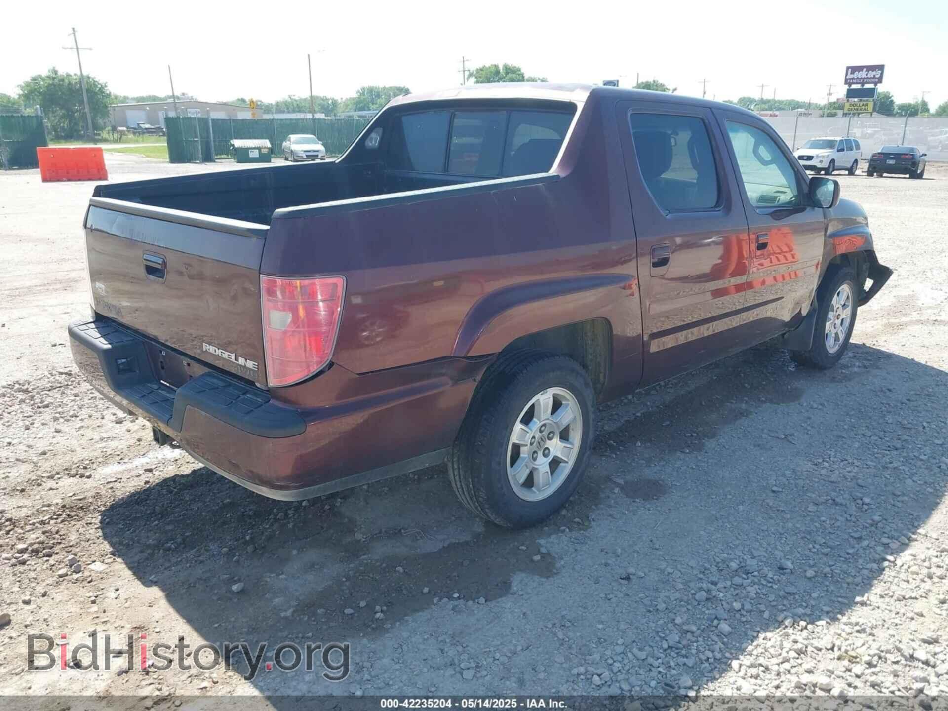 2009 HONDA RIDGELINE - VIN: 5FPYK16439B108552 - Фото 4