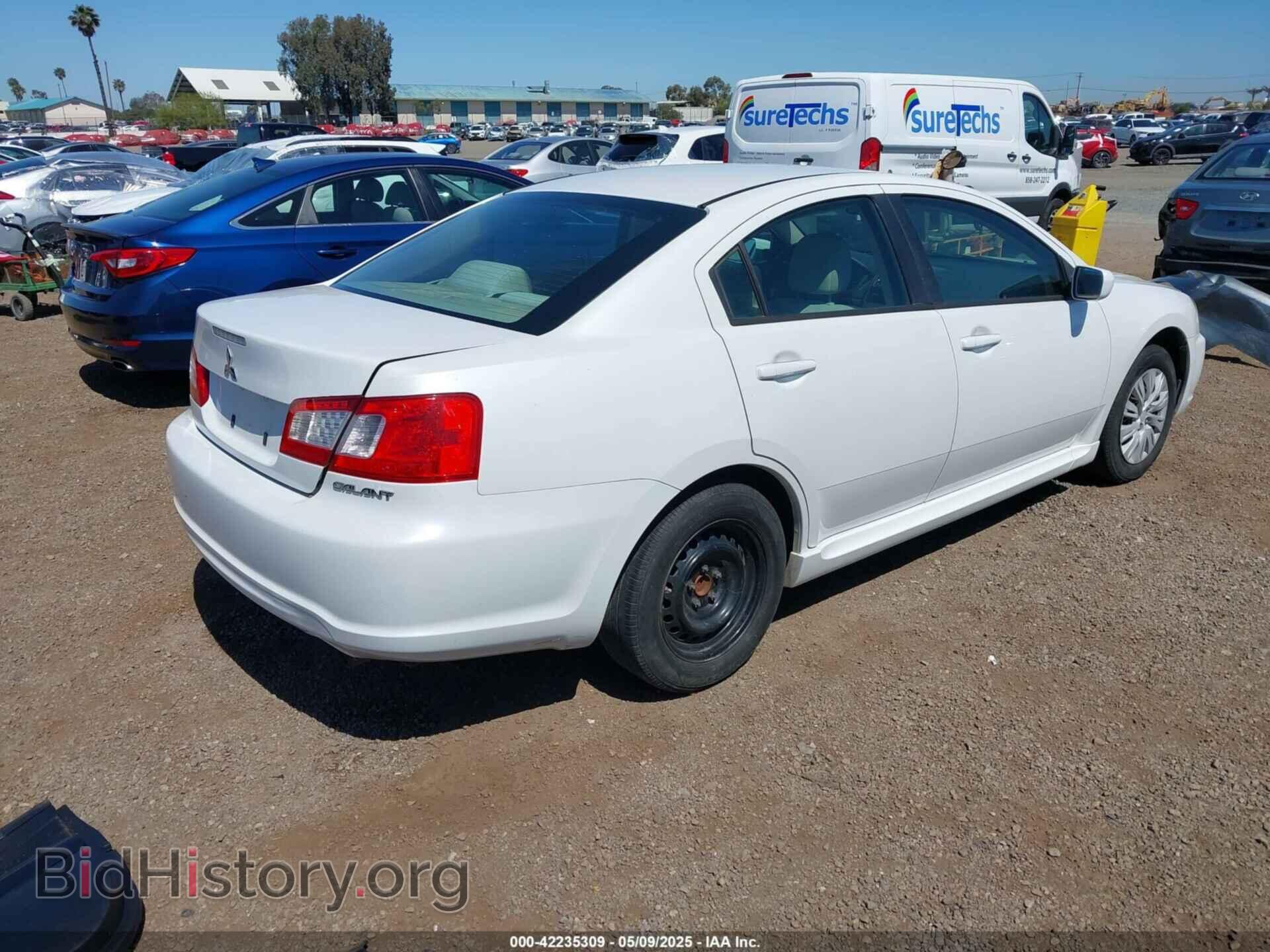 2010 MITSUBISHI GALANT - VIN: 4A32B3FF7AE004192 - Фото 4