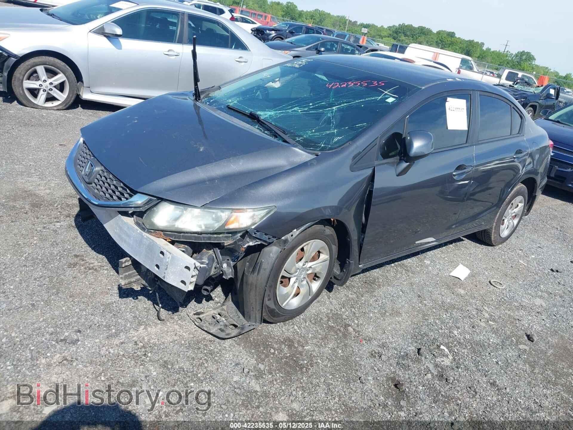 2013 HONDA CIVIC - VIN: 19XFB2F59DE026807 - Фото 2