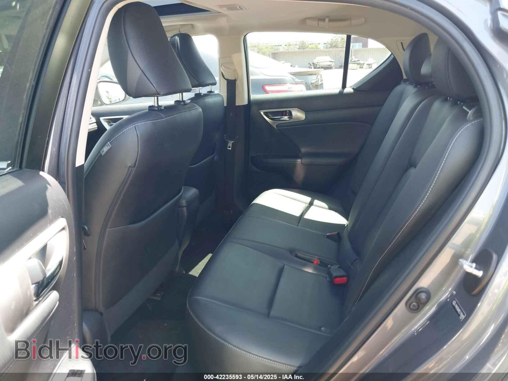 2014 LEXUS CT 200H - VIN: JTHKD5BH8E2190685 - Фото 8