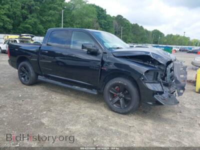2018 RAM 1500 Sport, black — VIN 1C6RR7MT9JS300093, IAAI