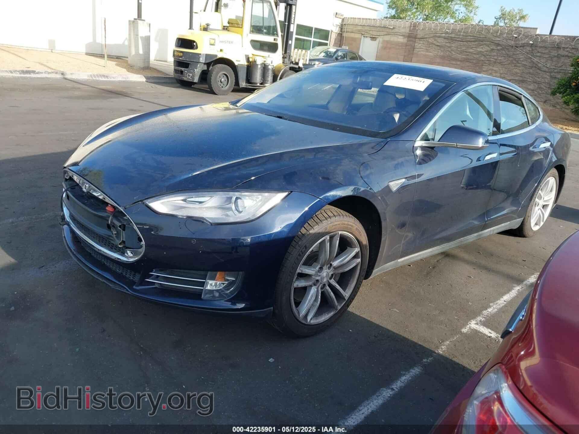 2014 TESLA MODEL S - VIN: 5YJSA1H11EFP30596 - Photo 2