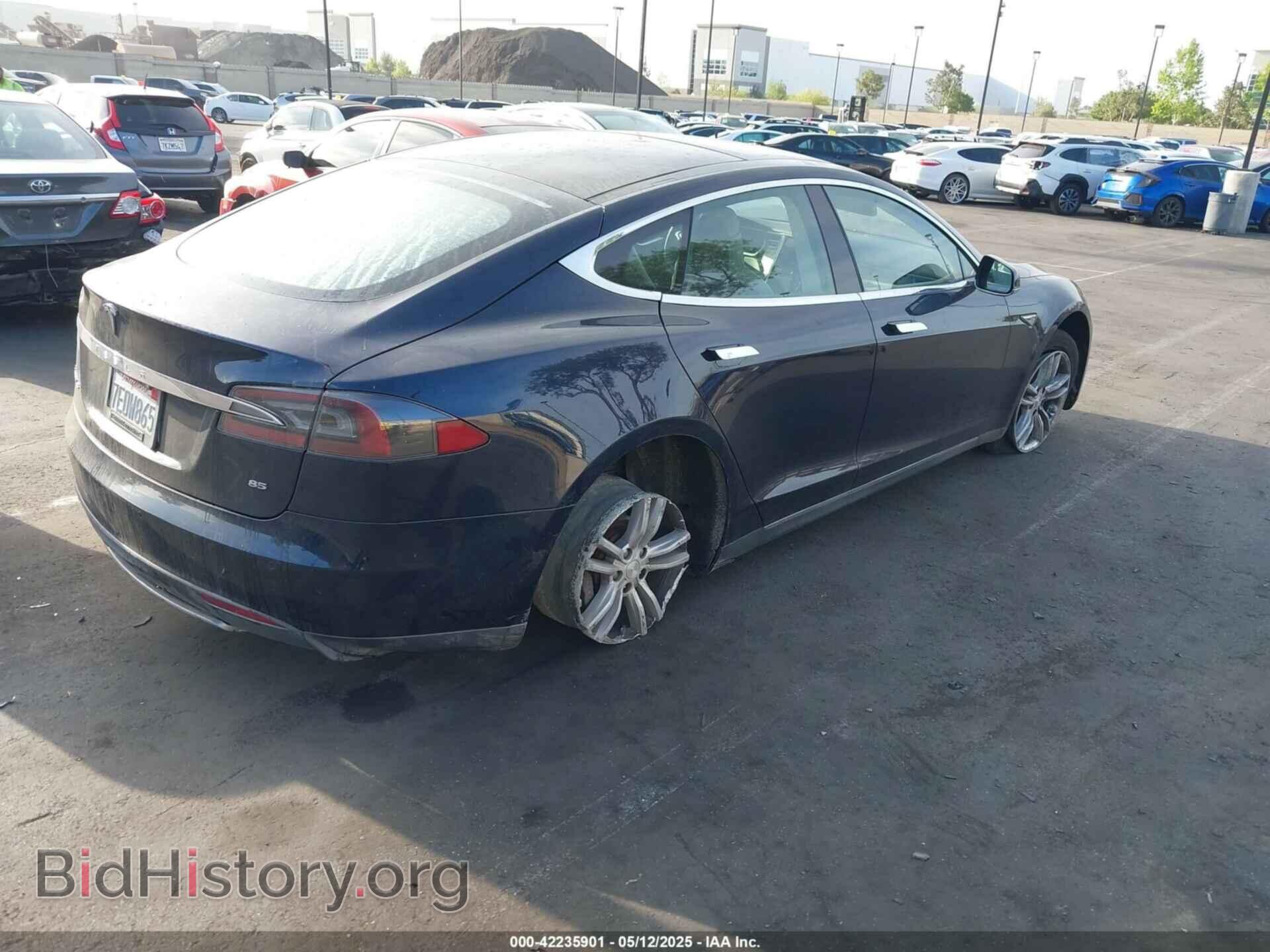2014 TESLA MODEL S - VIN: 5YJSA1H11EFP30596 - Photo 4