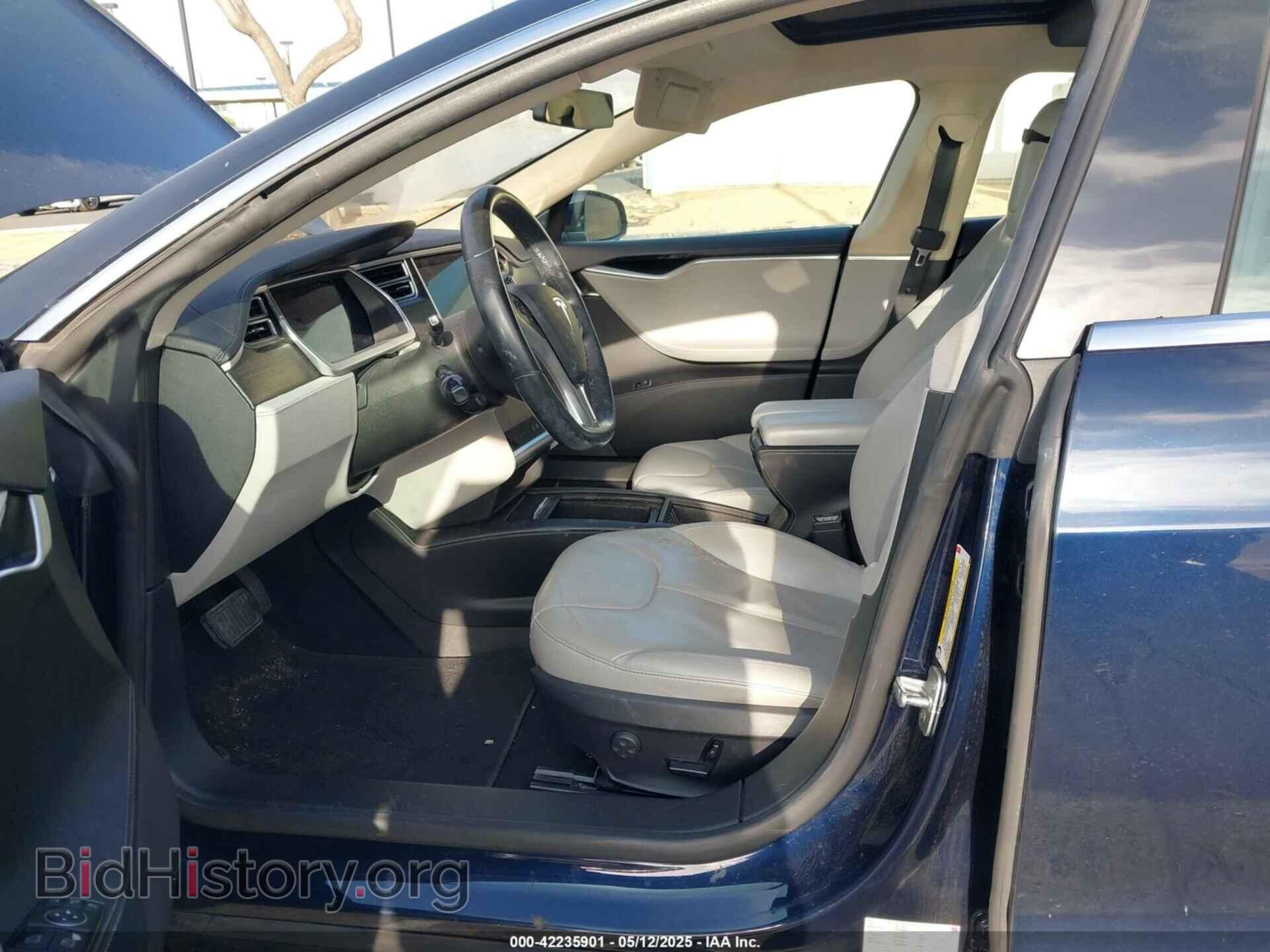 2014 TESLA MODEL S - VIN: 5YJSA1H11EFP30596 - Photo 5