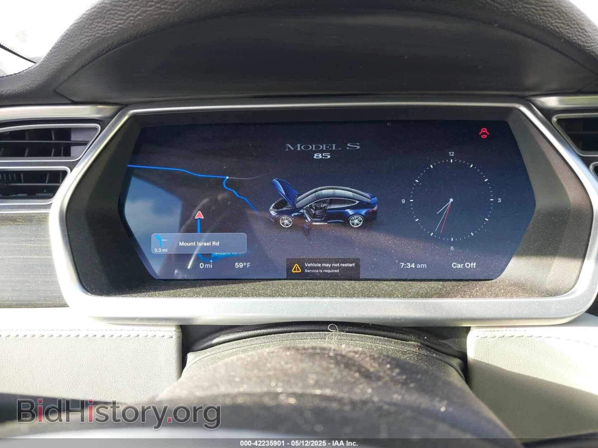 2014 TESLA MODEL S - VIN: 5YJSA1H11EFP30596 - Photo 7