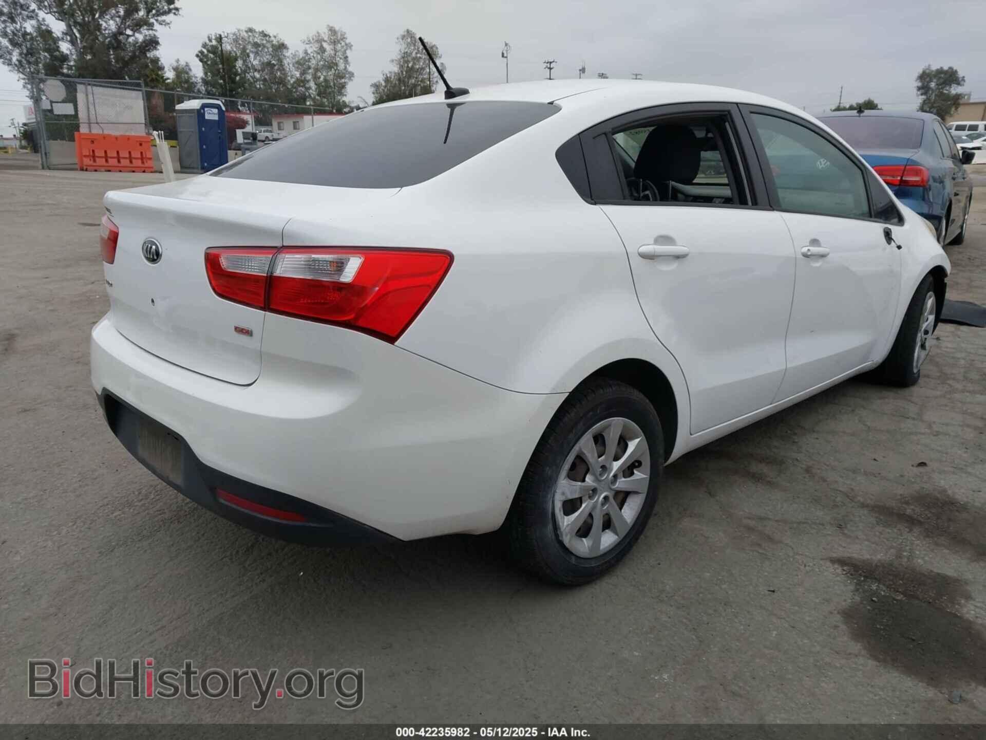 2014 KIA RIO - VIN: KNADM4A33E6348446 - Фото 4