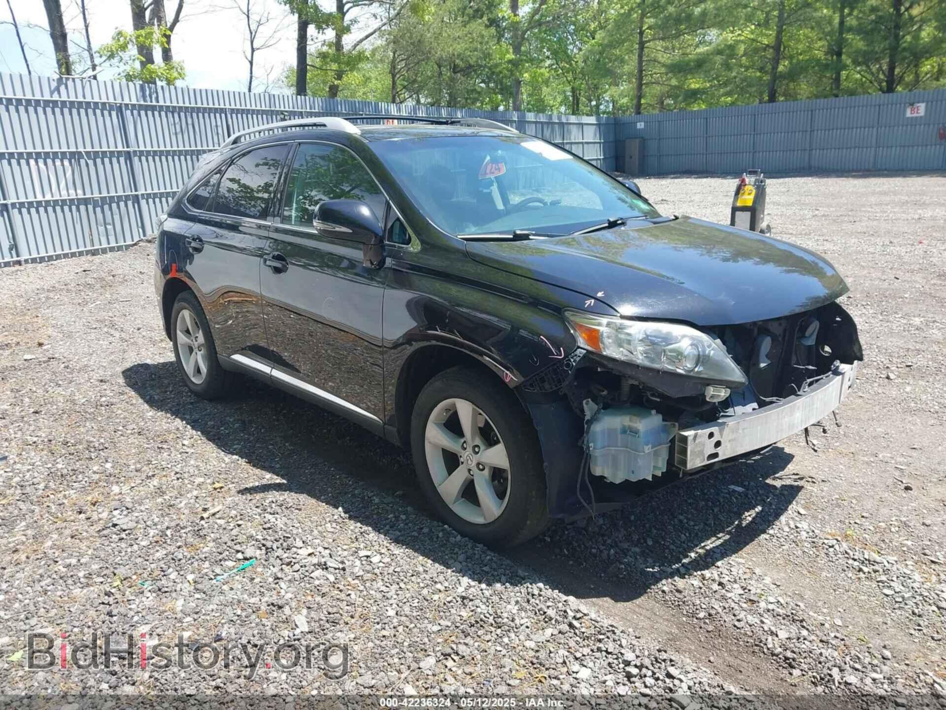 Photo 2T2BK1BA6CC147220 - LEXUS RX 350 2012