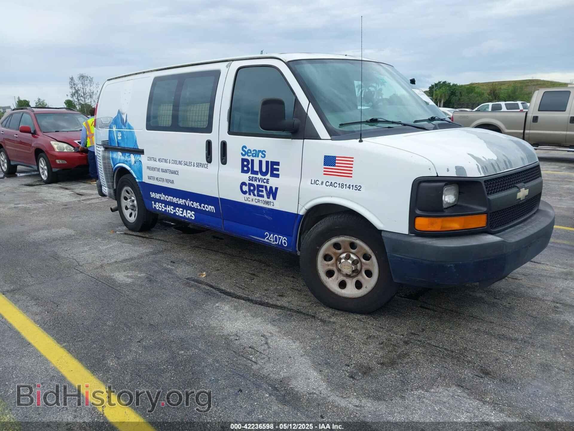Фотография 1GCSGAFX4C1176269 - CHEVROLET EXPRESS 1500 2012