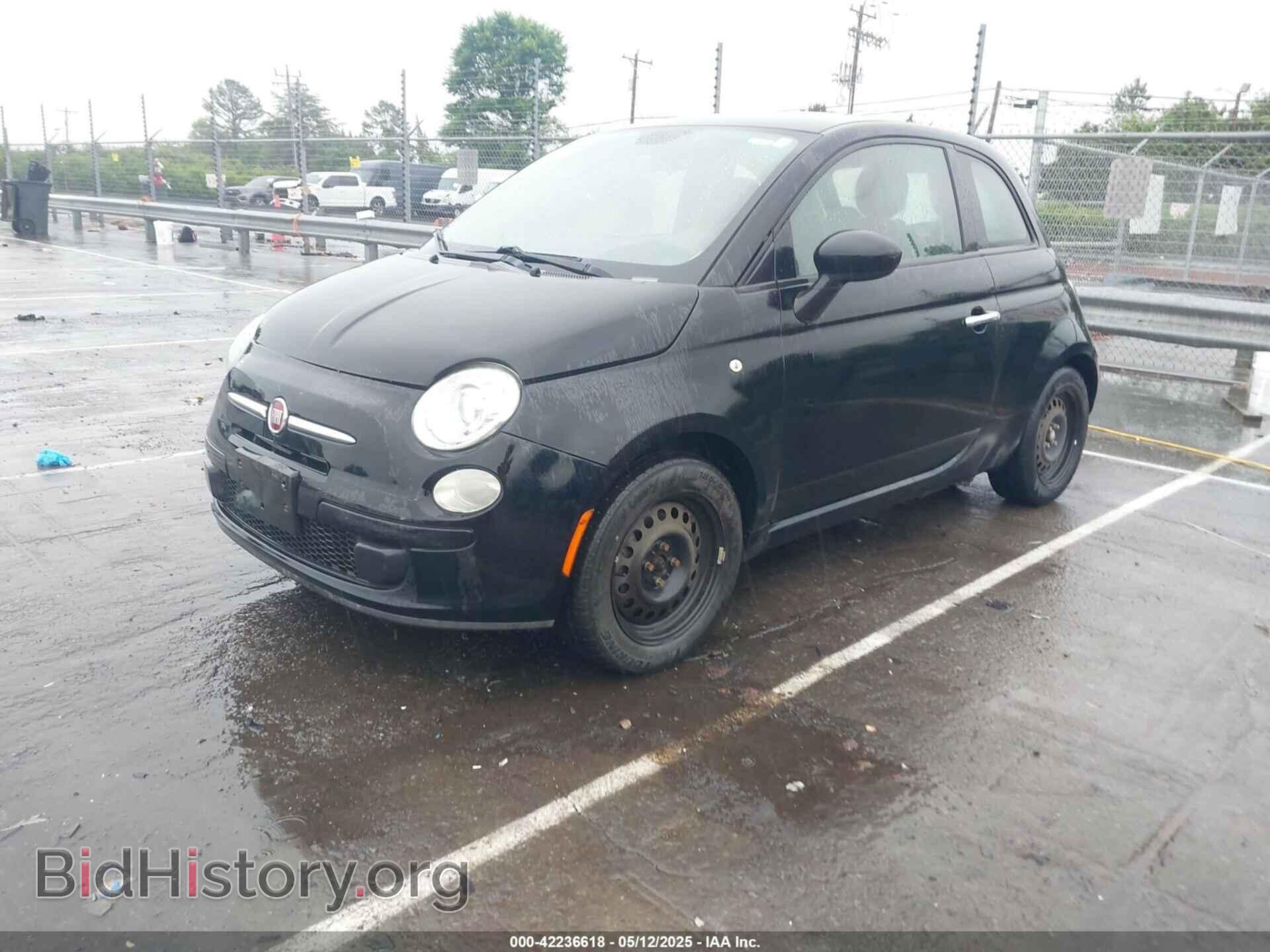 2015 FIAT 500 - VIN: 3C3CFFAR6FT750367 - Photo 2