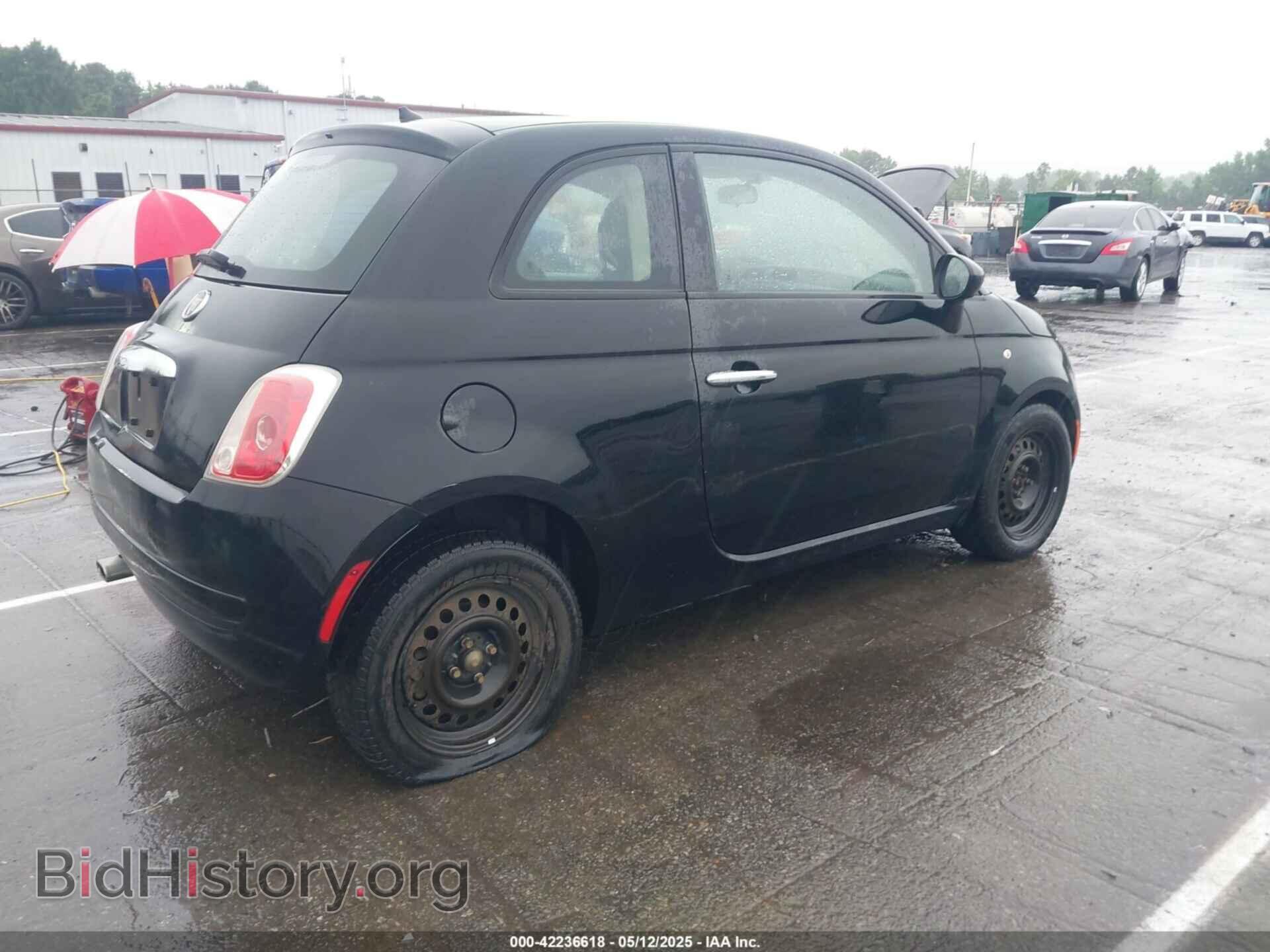 2015 FIAT 500 - VIN: 3C3CFFAR6FT750367 - Photo 4