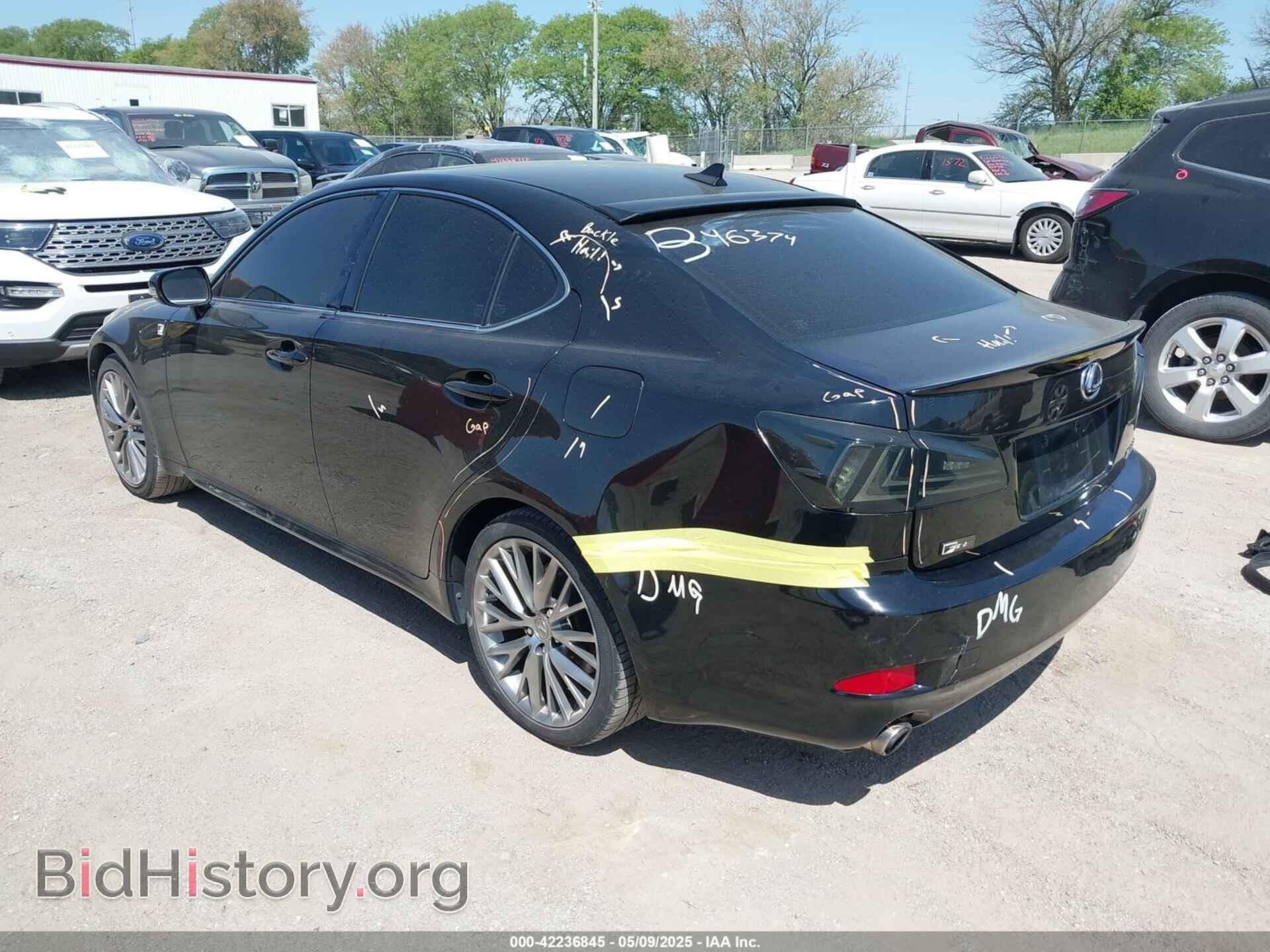 2011 LEXUS IS 350 - VIN: JTHBE5C29B5027237 - Фото 3