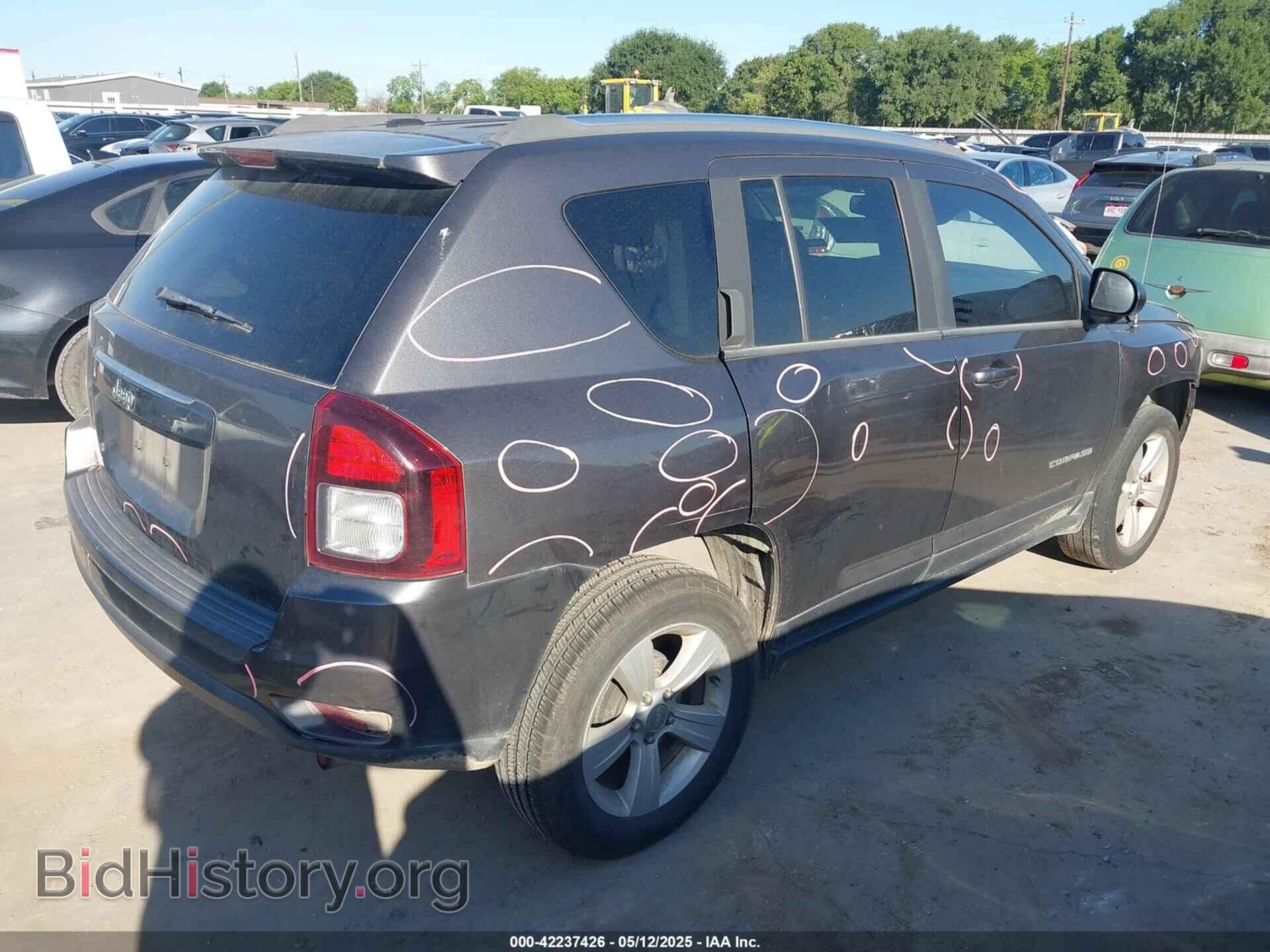 2014 JEEP COMPASS - VIN: 1C4NJCBBXED853668 - Фото 4