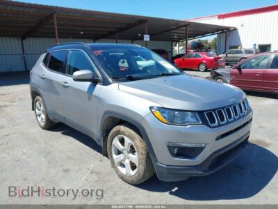 2020 Jeep COMPASS Latitude 4X4, серебристый — VIN 3C4NJDBB9LT248652, IAAI