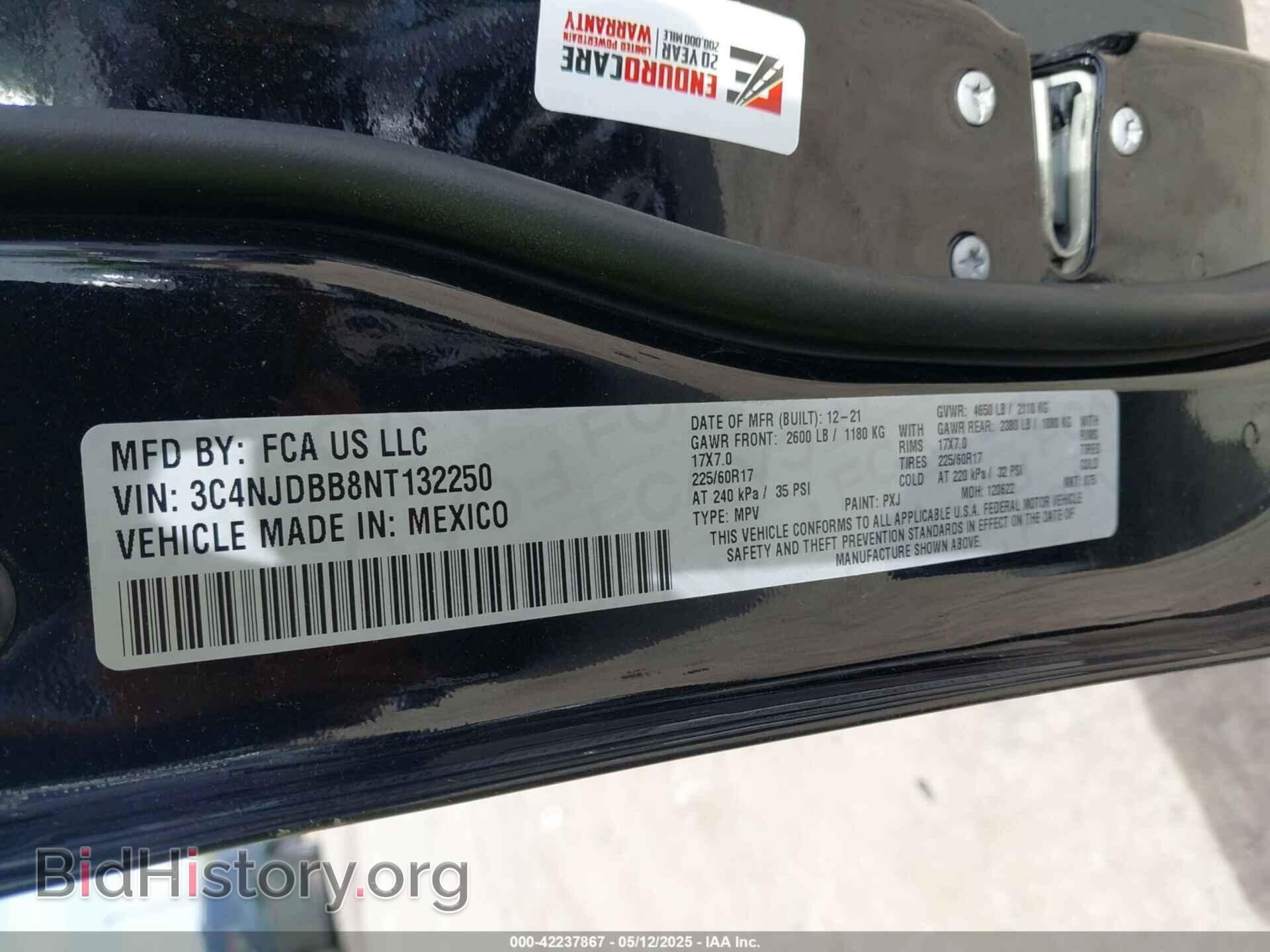 2022 JEEP COMPASS - VIN: 3C4NJDBB8NT132250 - Фото 9