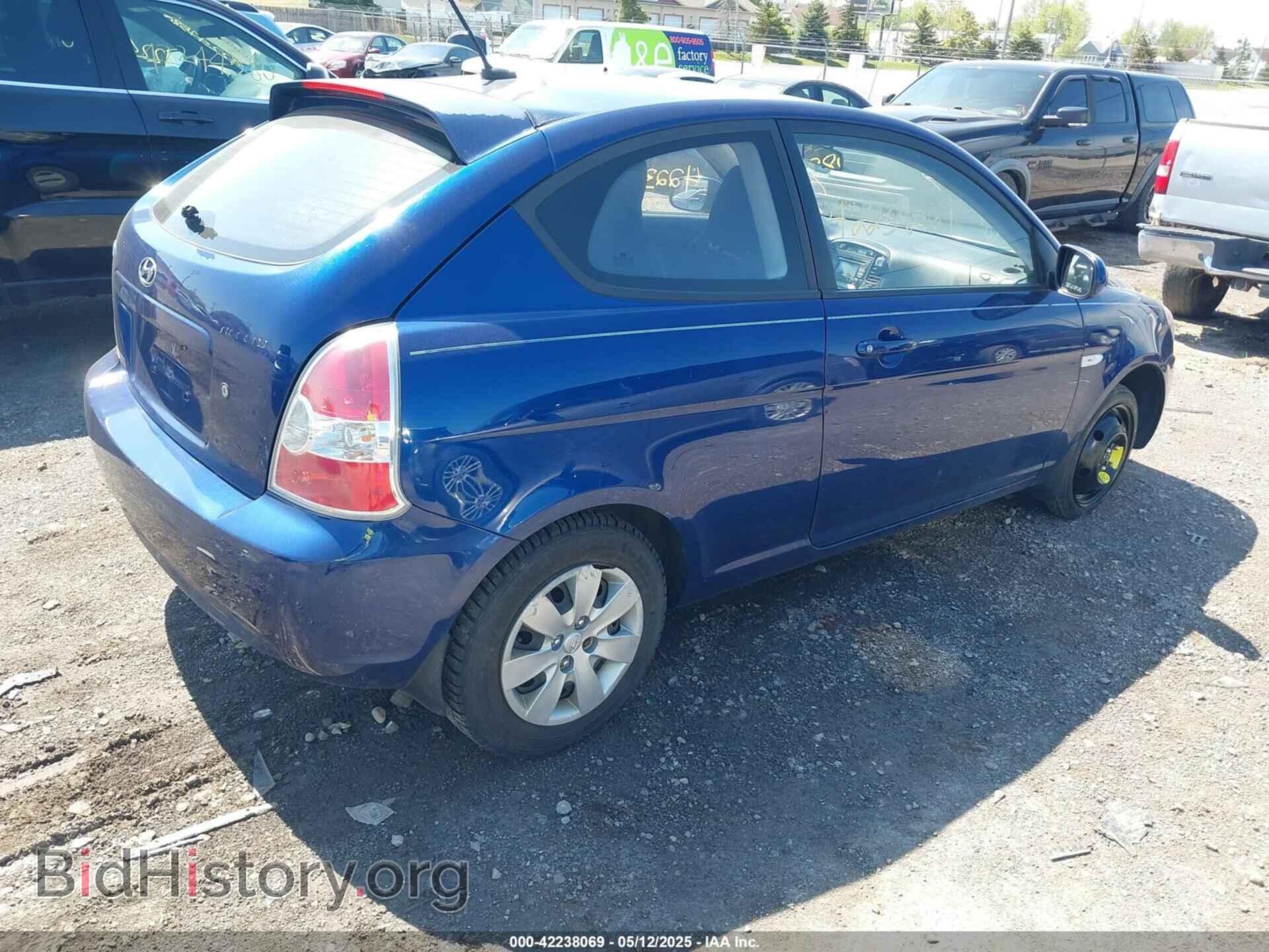 2011 HYUNDAI ACCENT - VIN: KMHCM3AC6BU201937 - Фото 4