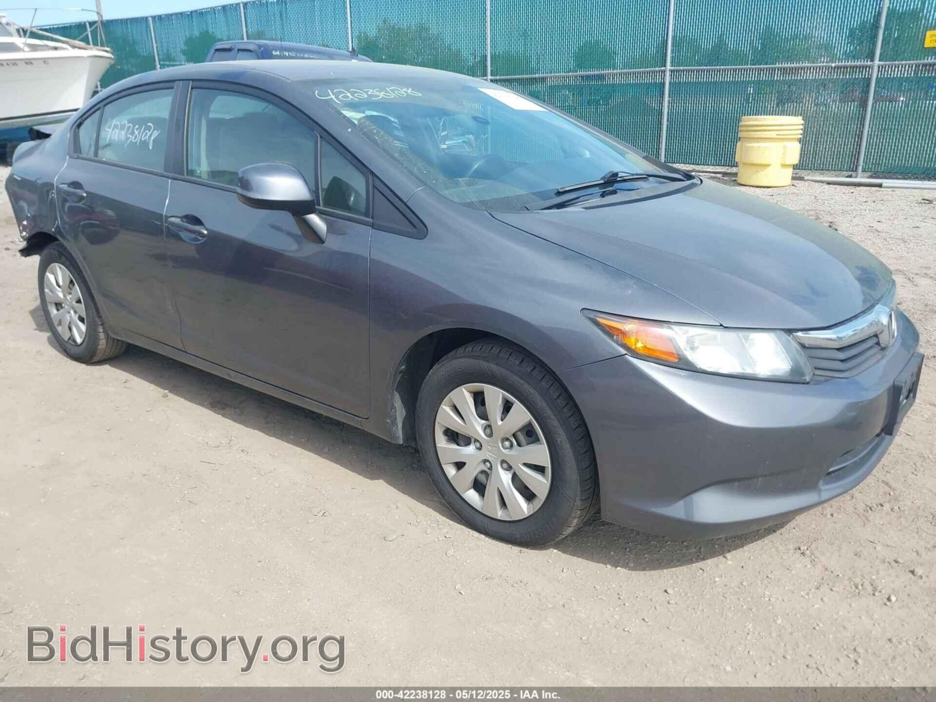 Photo 19XFB2F56CE012149 - HONDA CIVIC 2012