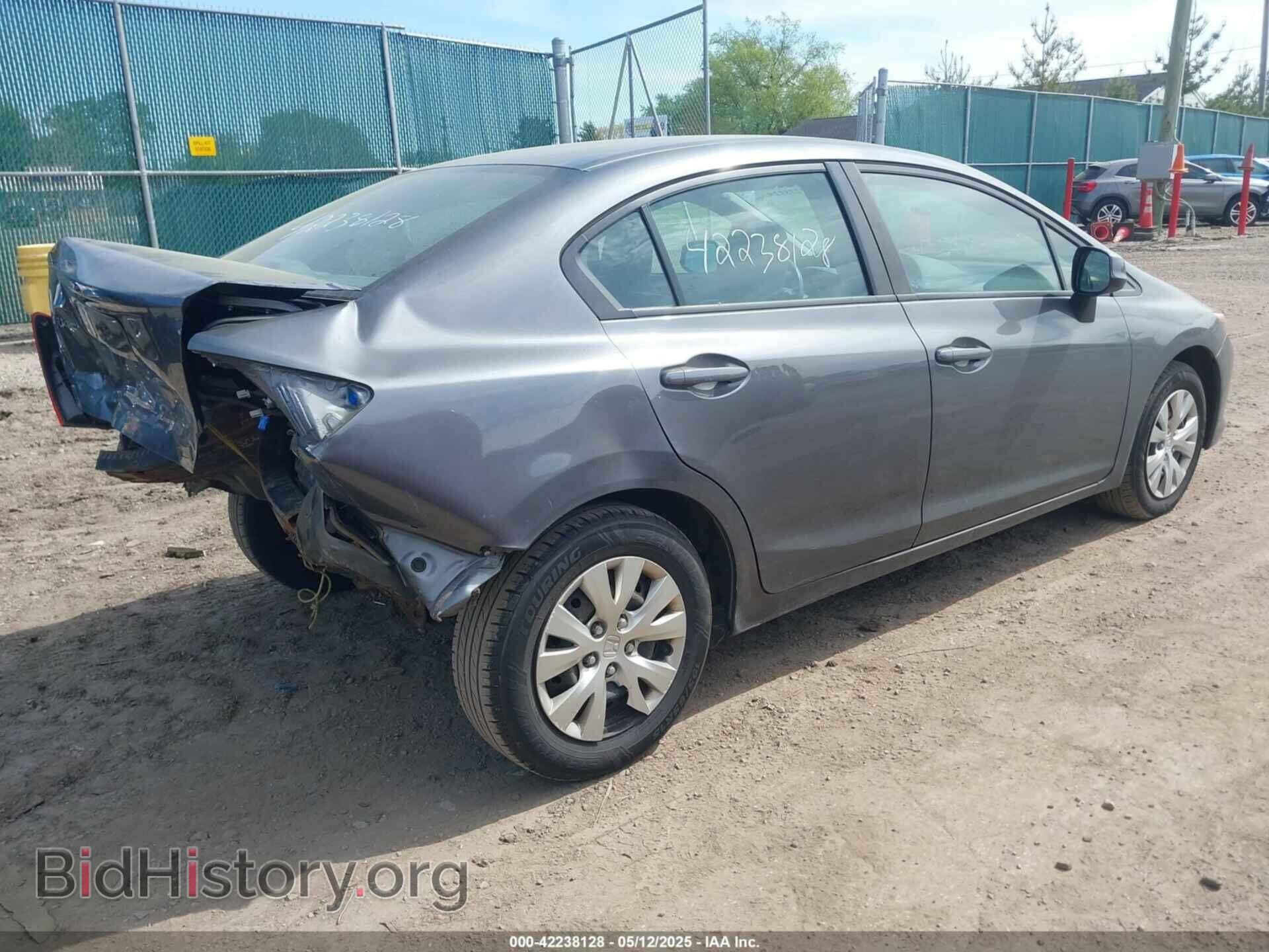 2012 HONDA CIVIC - VIN: 19XFB2F56CE012149 - Фото 4
