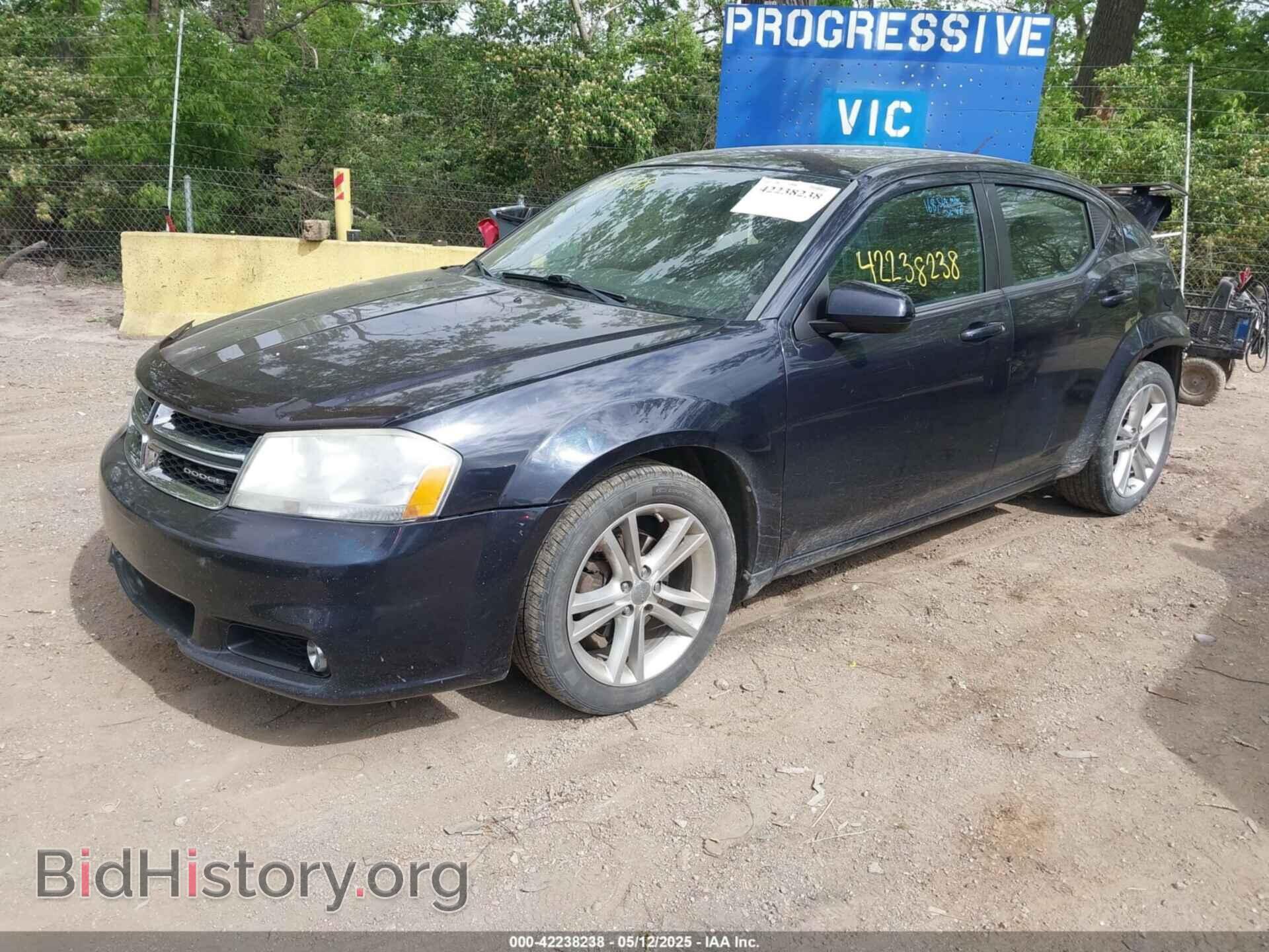 2011 DODGE AVENGER - VIN: 1B3BD1FGXBN595955 - Фото 2