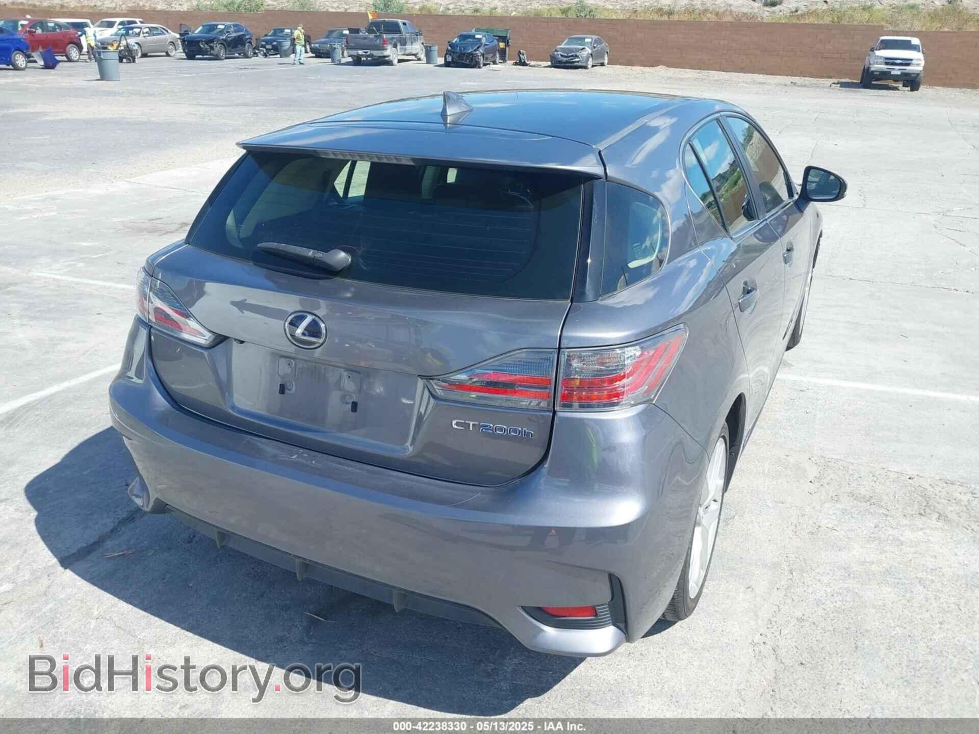 2017 LEXUS CT 200H - VIN: JTHKD5BH2H2287370 - Фото 4