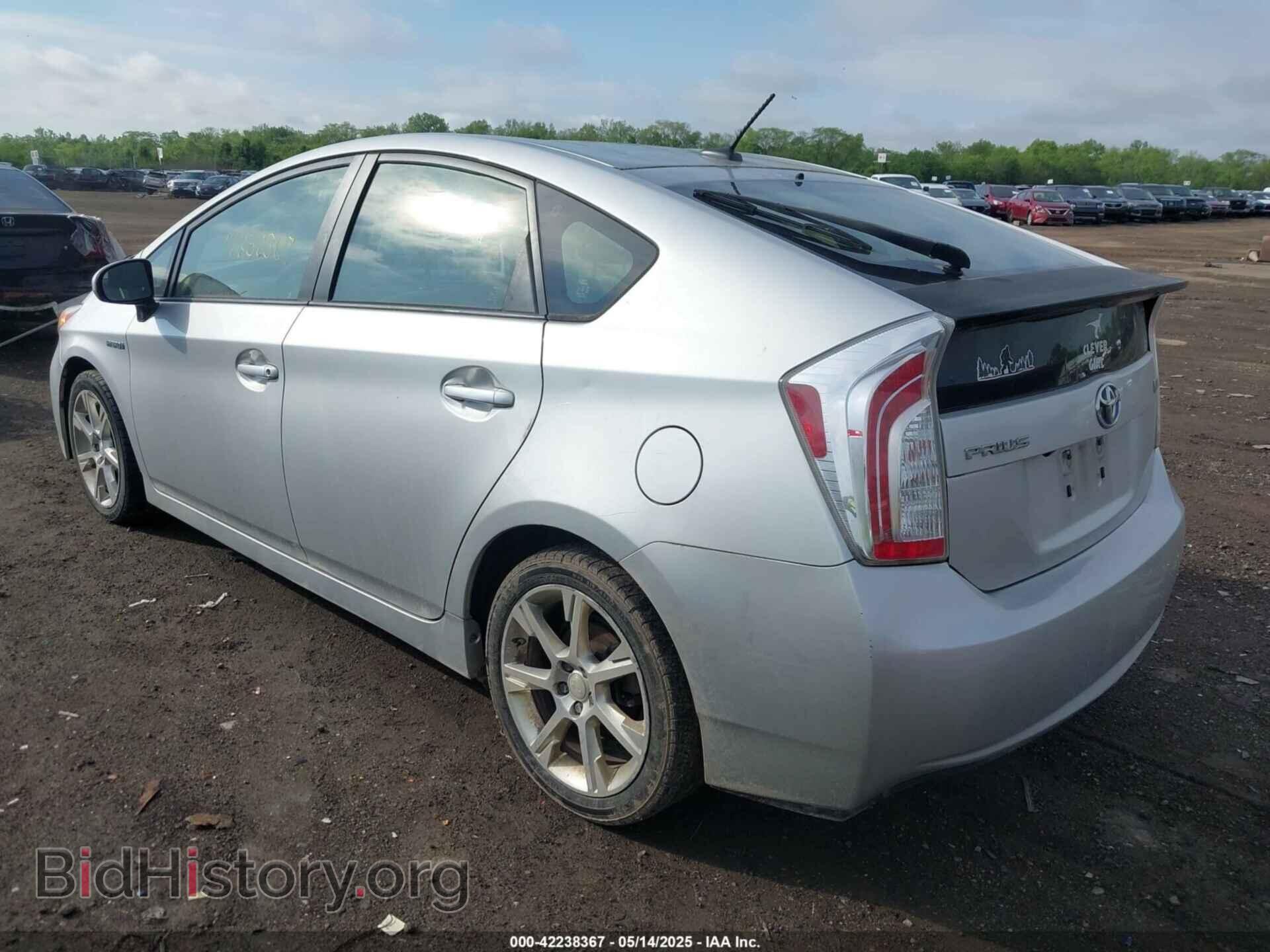 2014 TOYOTA PRIUS - VIN: JTDKN3DU4E0374319 - Фото 3