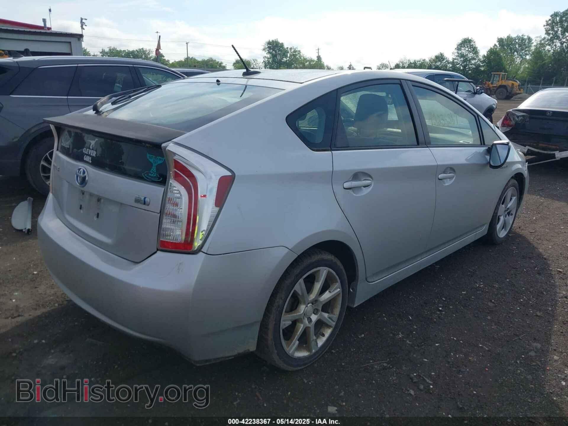 2014 TOYOTA PRIUS - VIN: JTDKN3DU4E0374319 - Фото 4