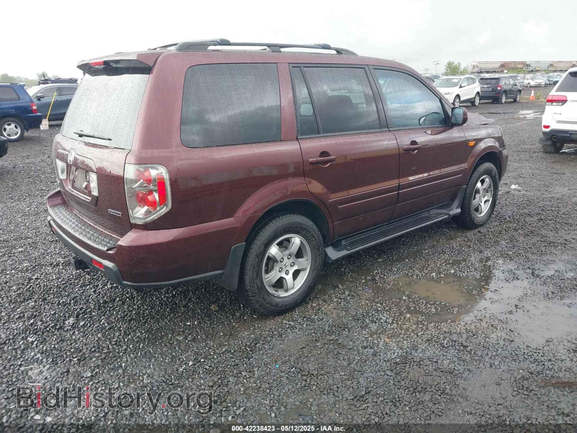 2007 HONDA PILOT - VIN: 2HKYF18707H527381 - Фото 4