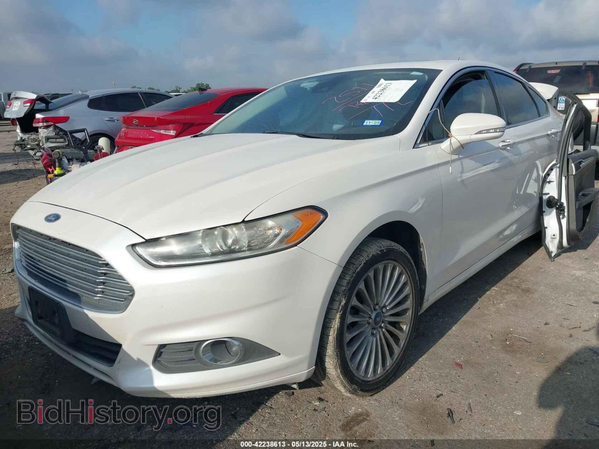 2013 FORD FUSION - VIN: 3FA6P0K9XDR119445 - Фото 2