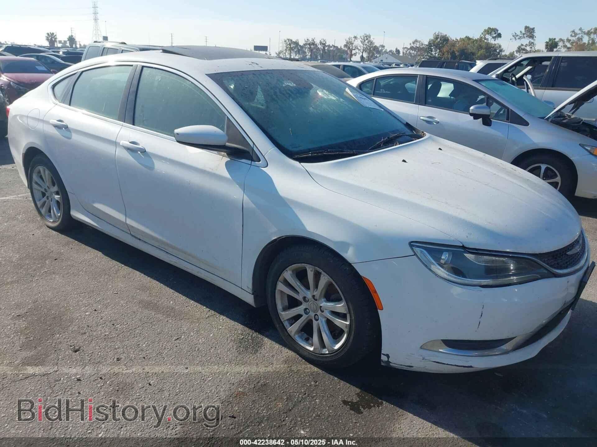 Фотография 1C3CCCAB9FN621503 - CHRYSLER 200 2015