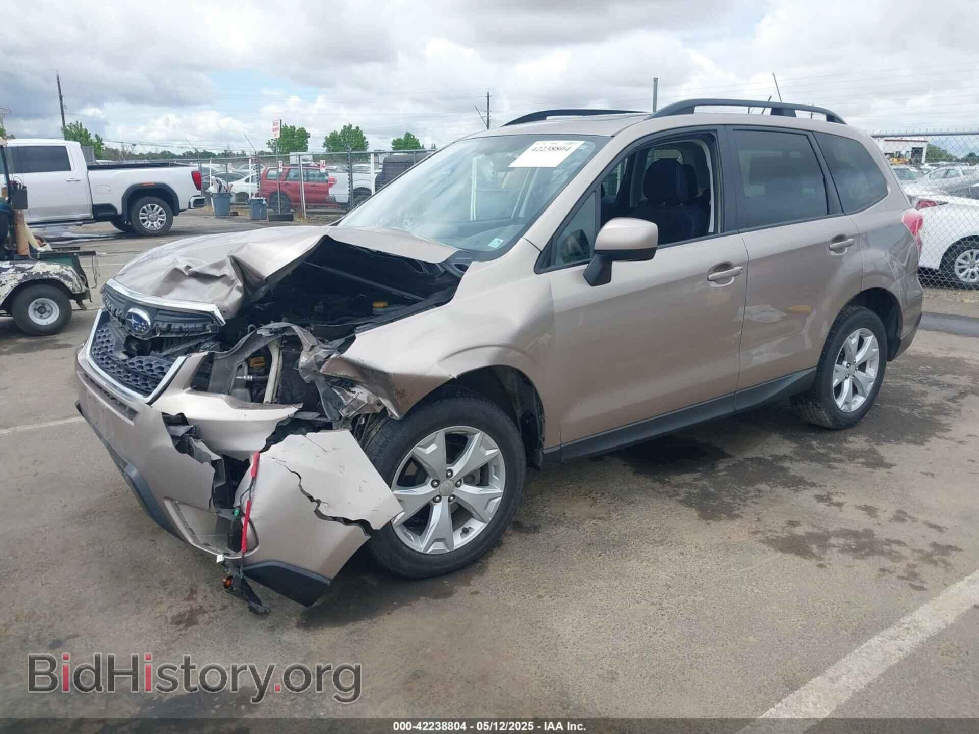 2014 SUBARU FORESTER - VIN: JF2SJAEC5EH543465 - Фото 2