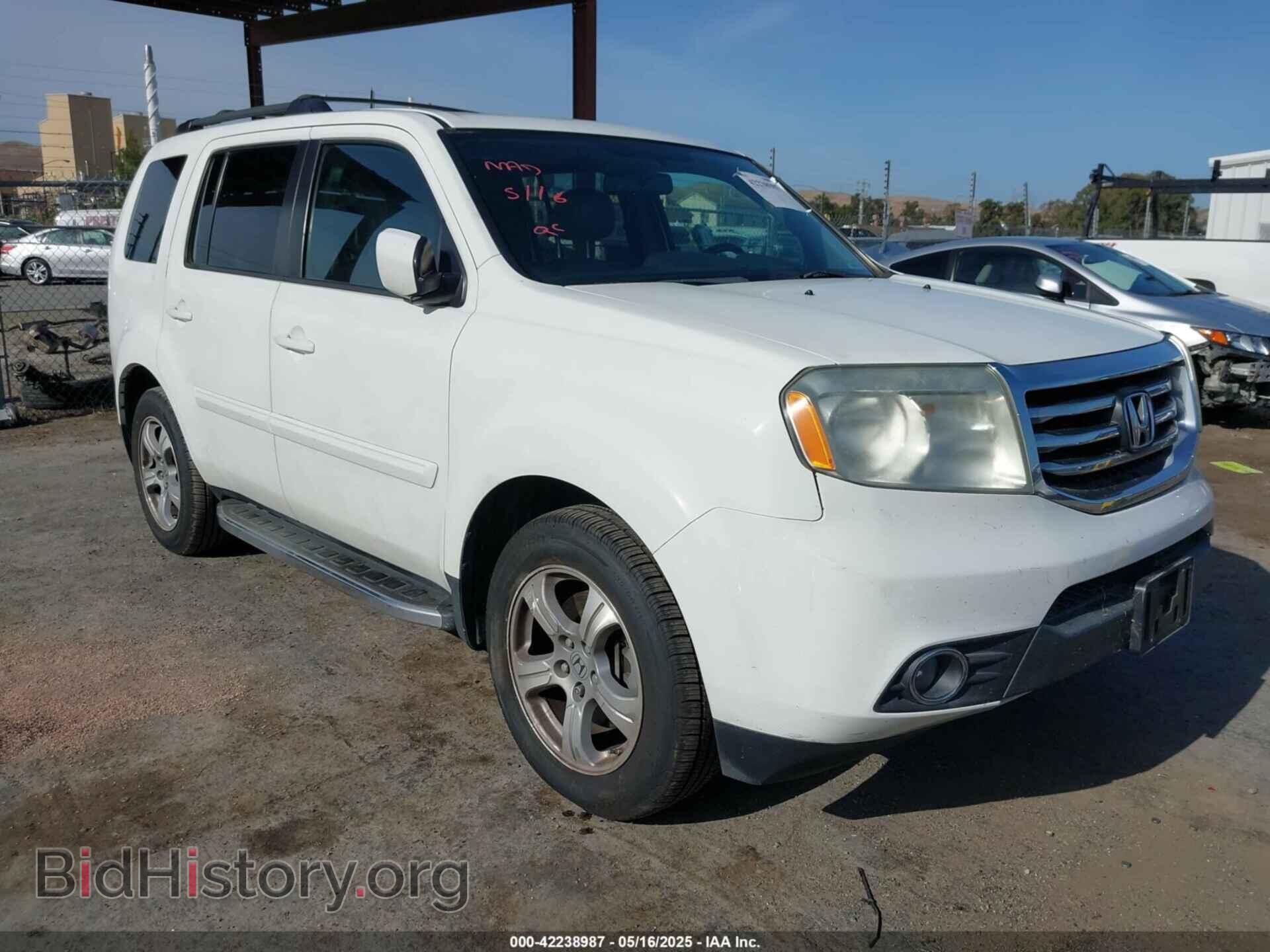 Фотография 5FNYF3H51DB042641 - HONDA PILOT 2013