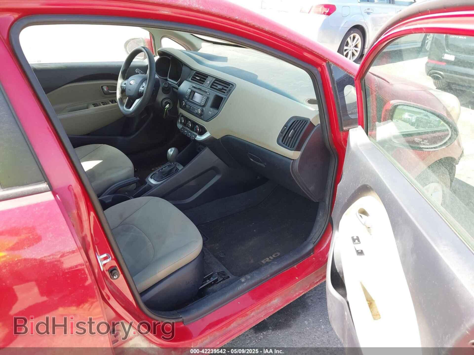 2014 KIA RIO - VIN: KNADM4A32E6334330 - Фото 5