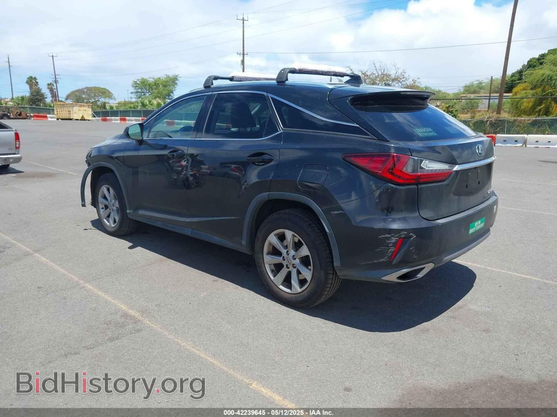 2016 LEXUS RX 350 - VIN: 2T2ZZMCA5GC009393 - Фото 3